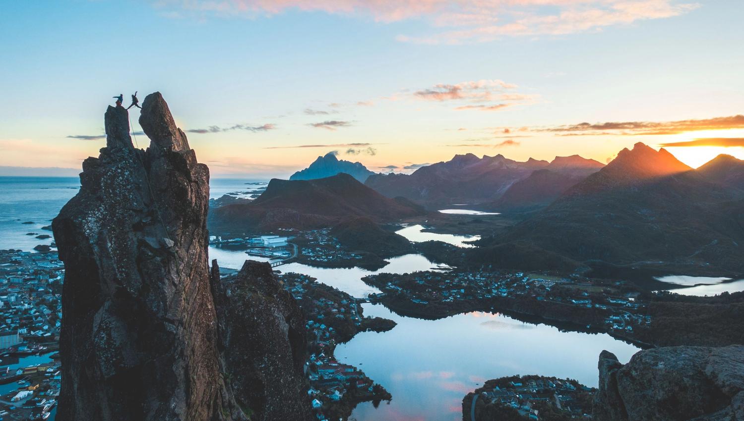 Svolværgeita and the midnight sun