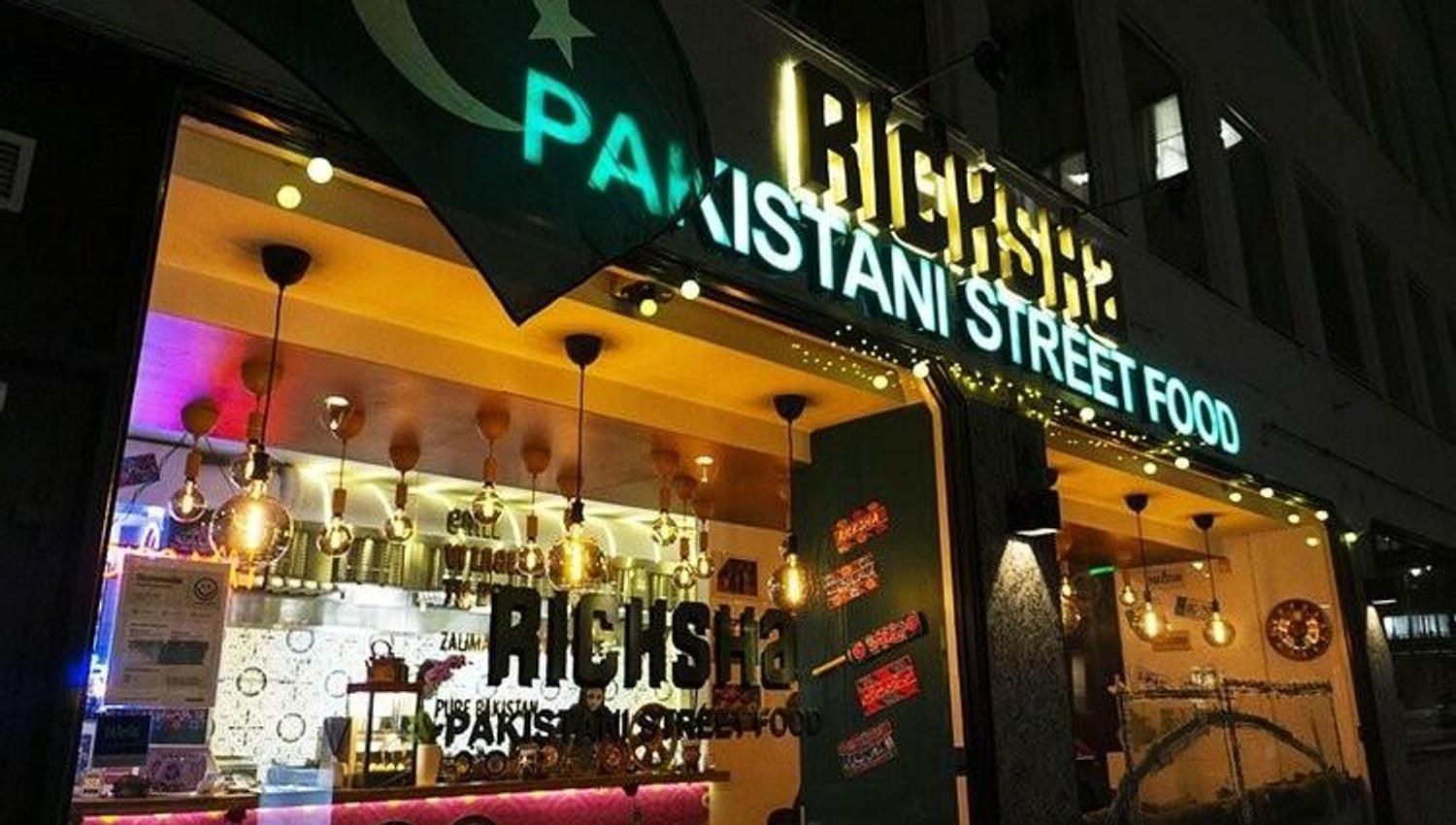Ricksha Pakistani Street Food facade