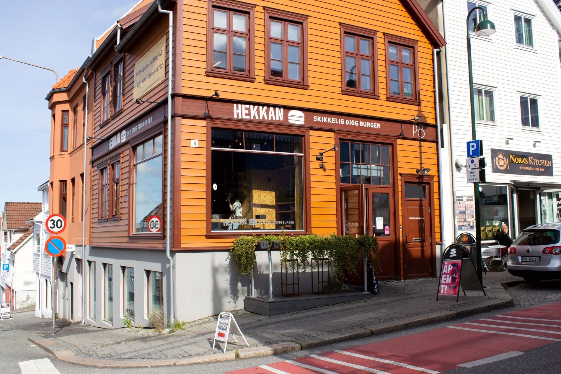 Hekkan Burger Stavanger in Pedersgata