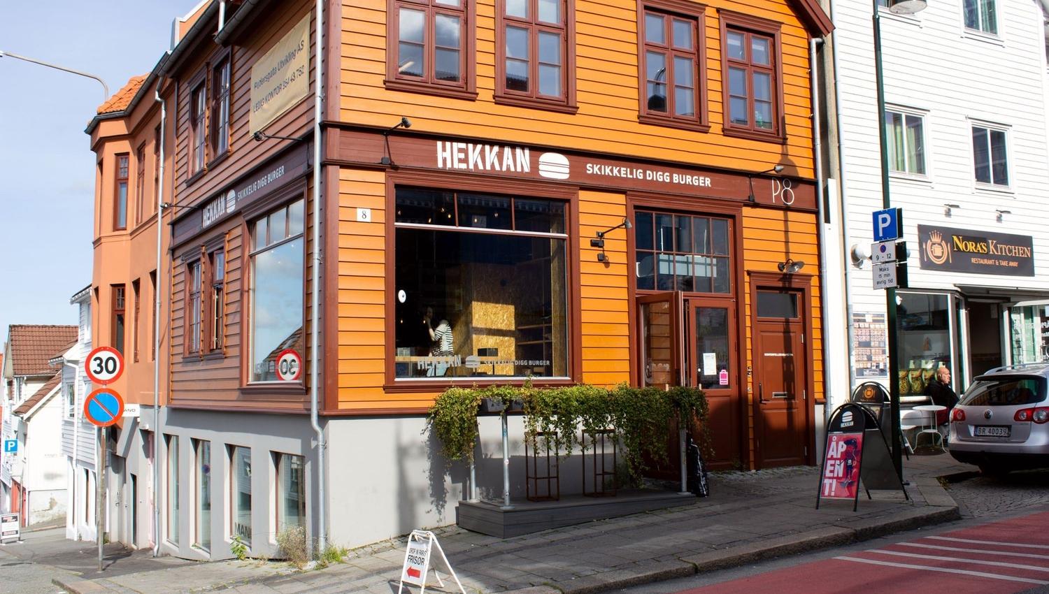 Hekkan Burger Stavanger in Pedersgata