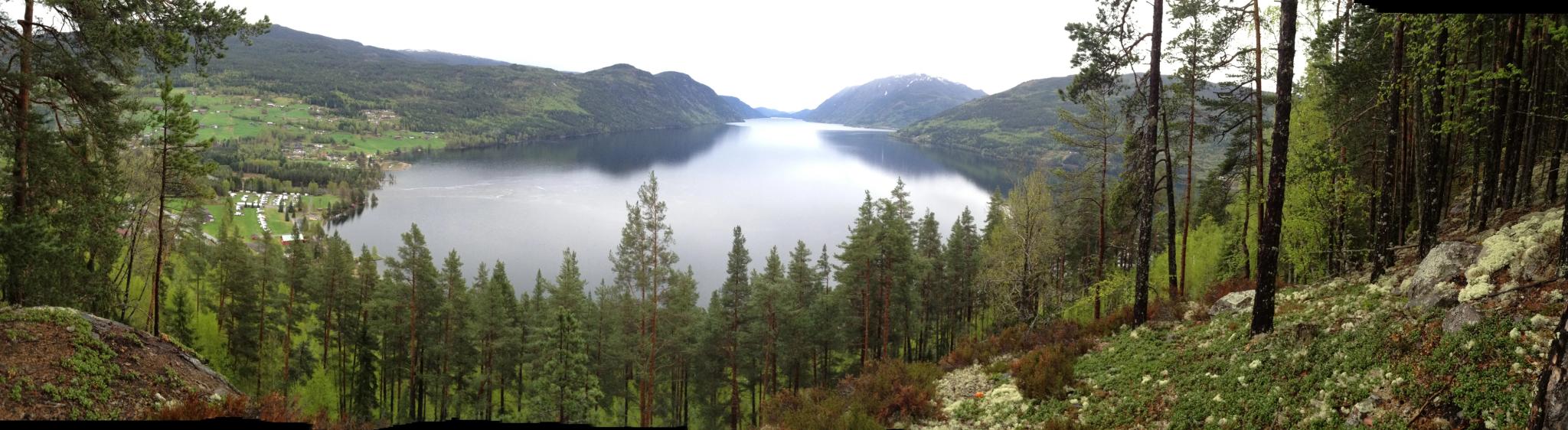 utsikt fra Åsral