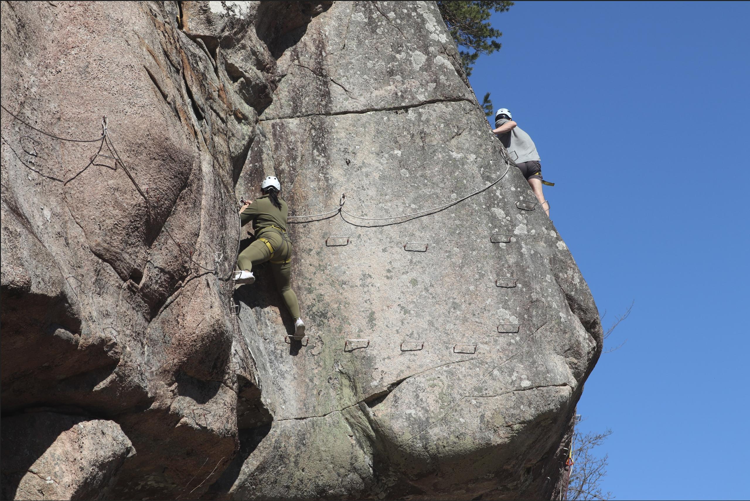 Via ferrata mindre