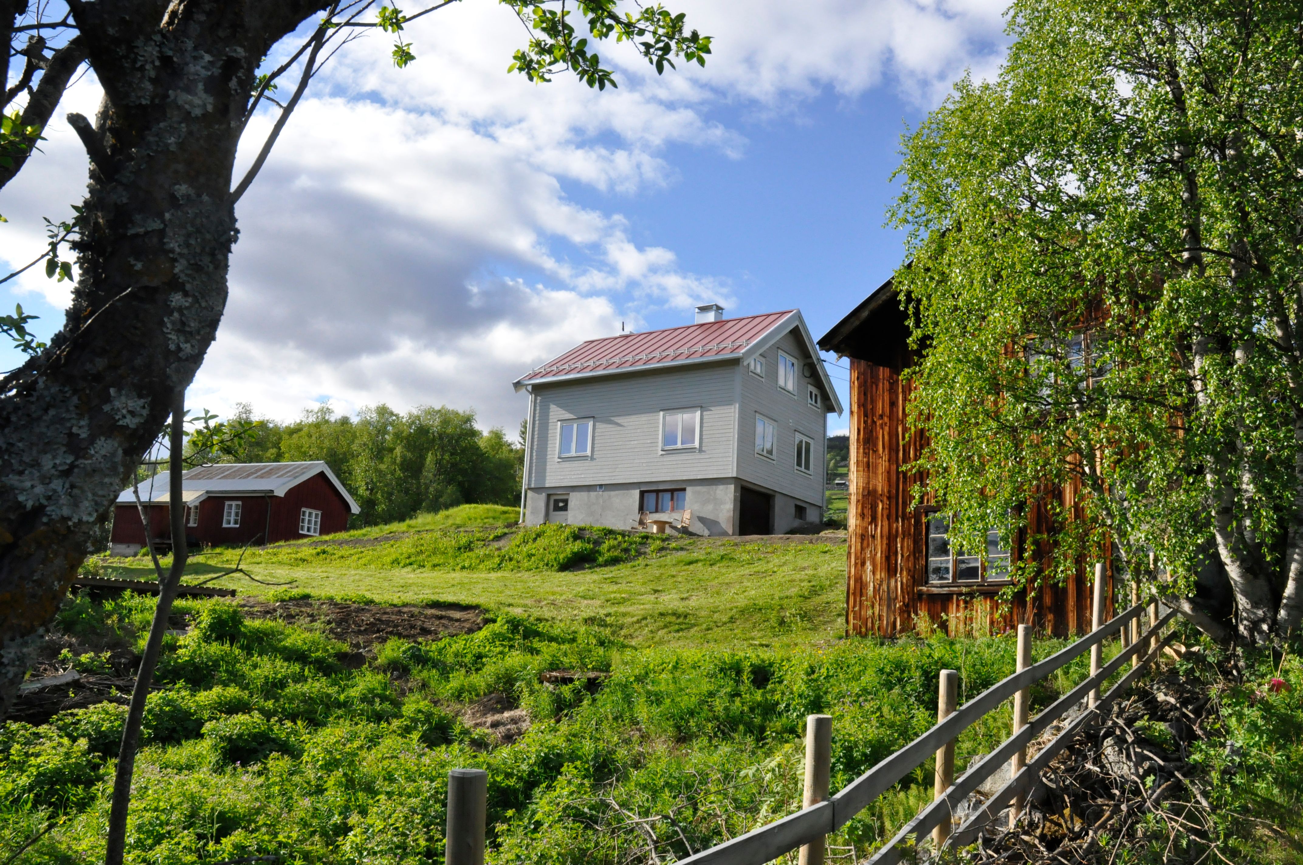 Leveld kunstnartun