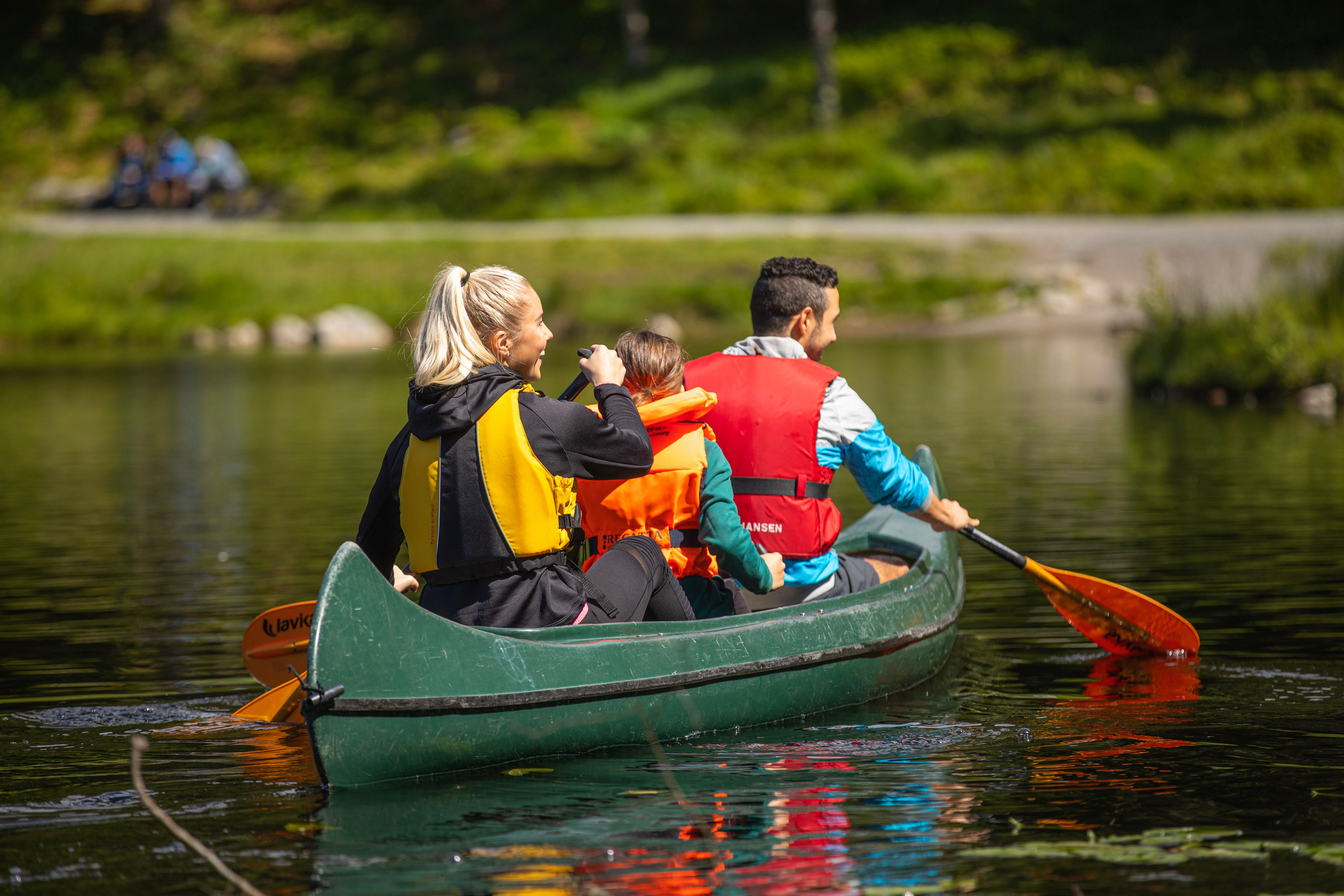 Canoe rental Fløyen