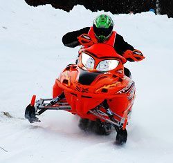 Gol Motor og Fritidspark, snøscootersafari