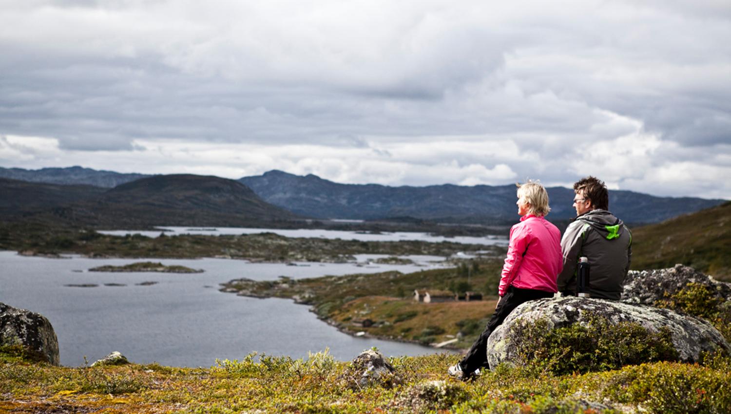 View souteastern part of Hardangervidda