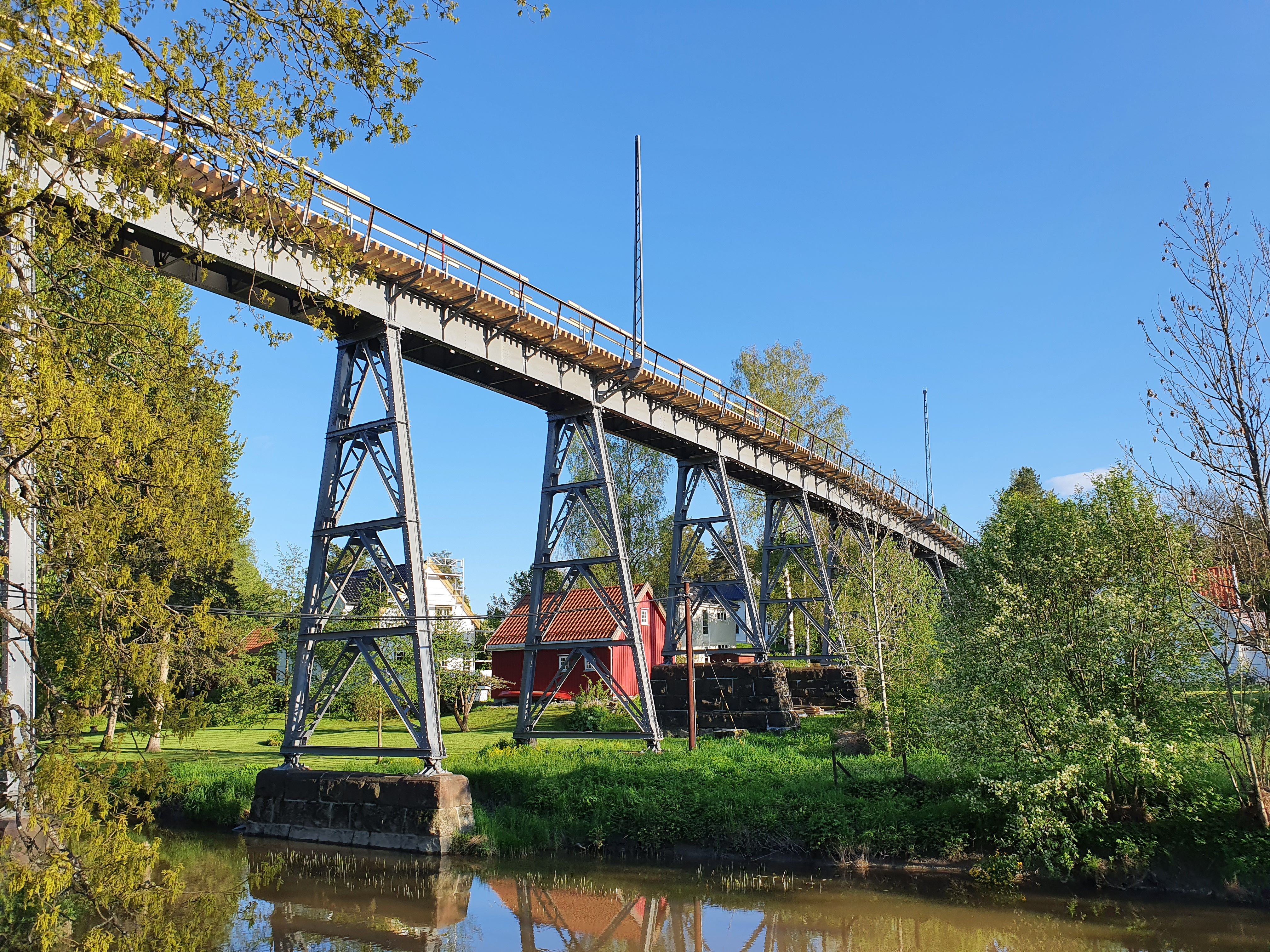 Hølenviadukten med Hølenselva