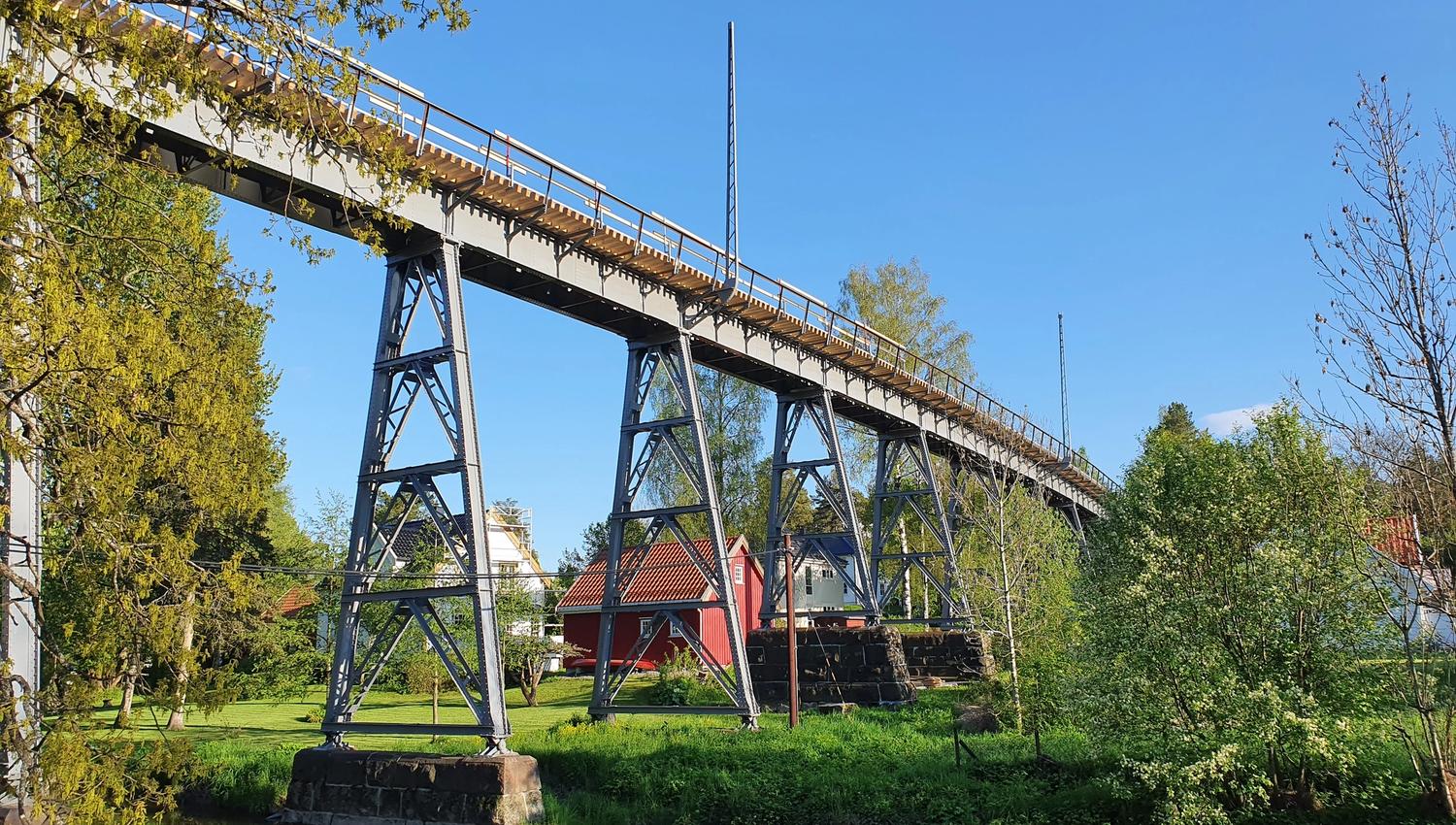 Hølenviadukten med Hølenselva