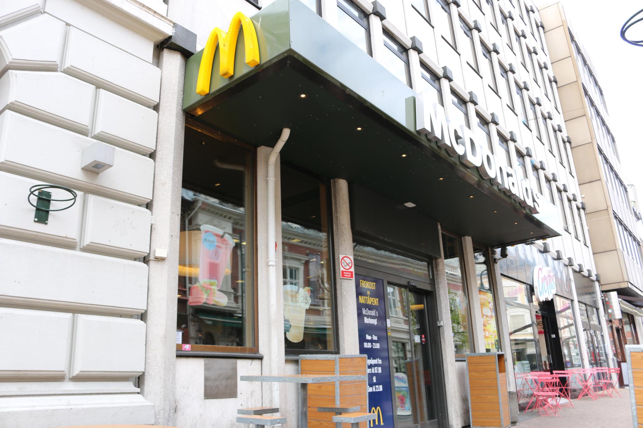 McDonalds utendørs