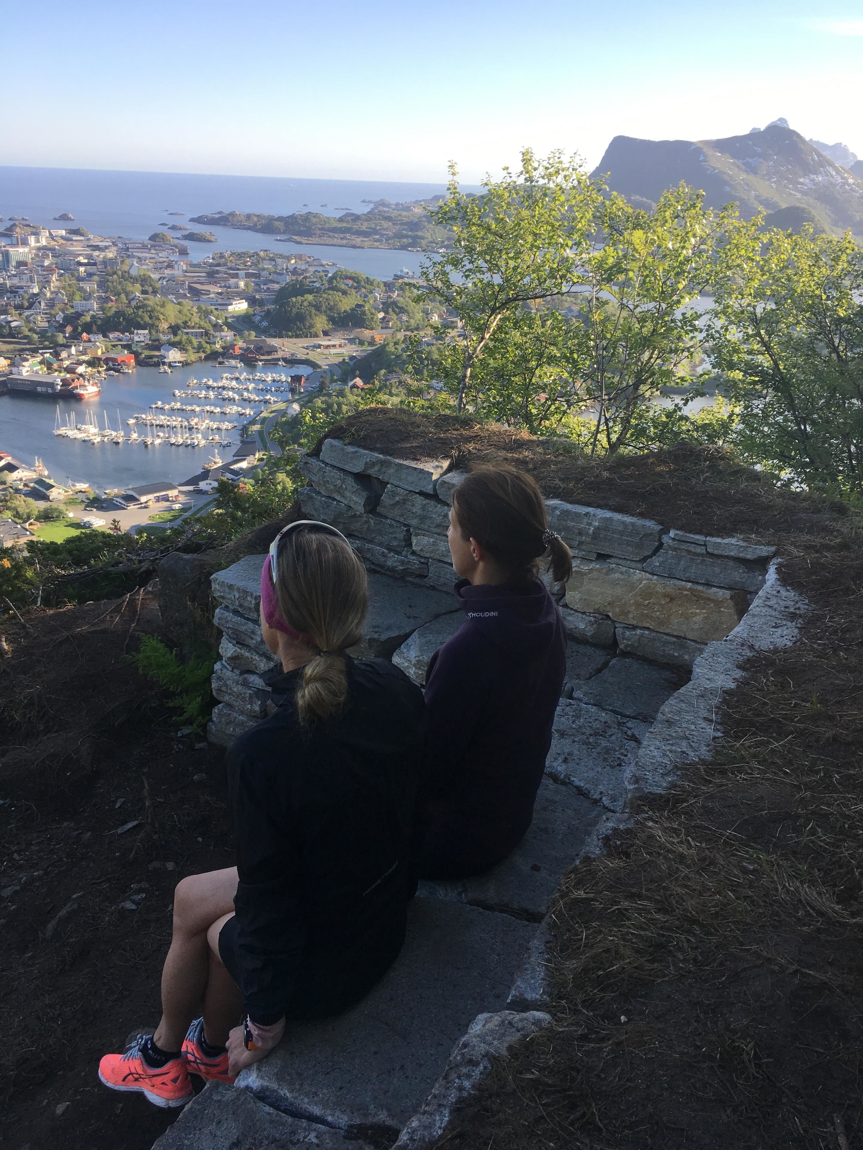 Nice view over Svolvær city