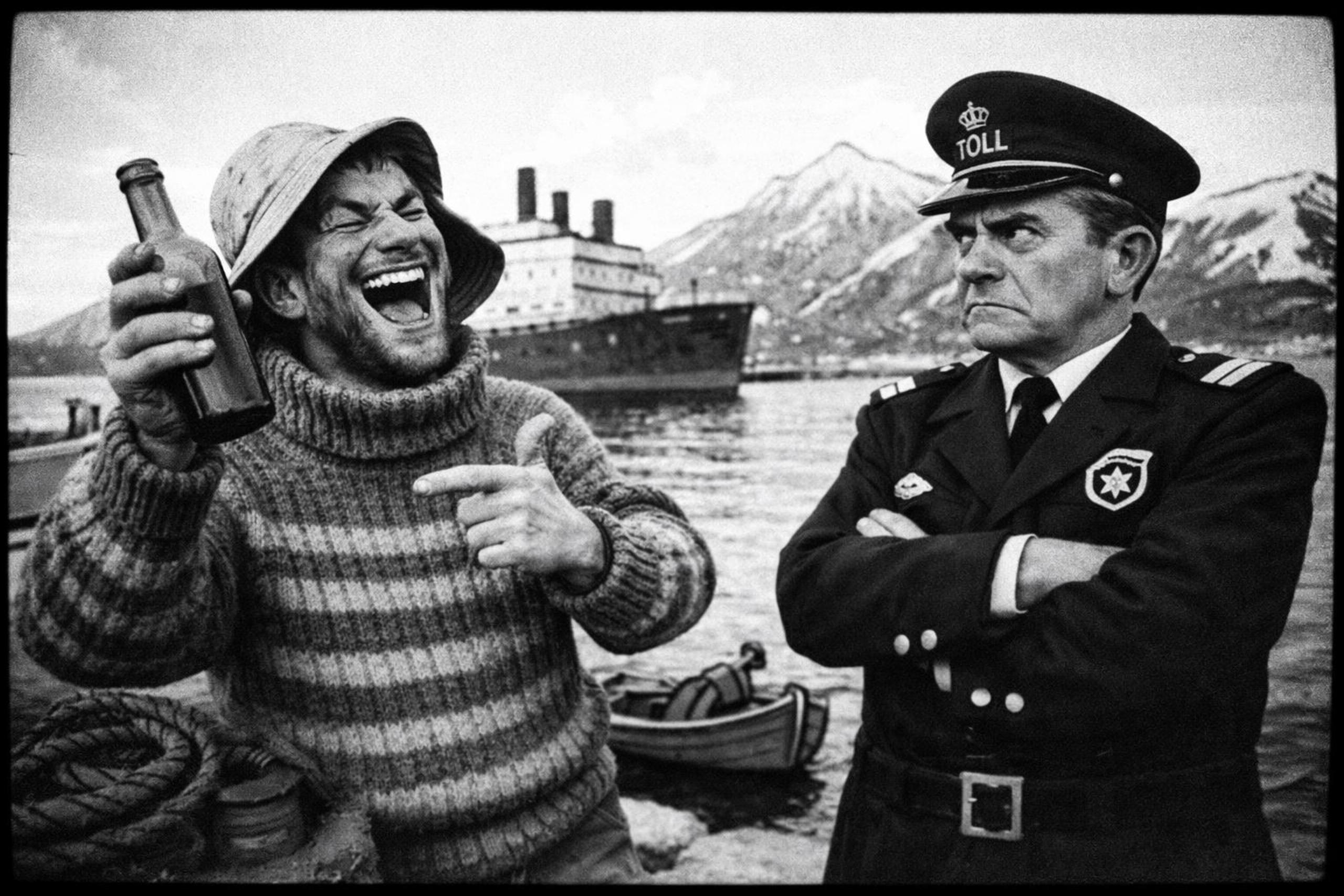 Historic smuggler tour above and below the water in Narvik Harbour – for Companies and Groups
