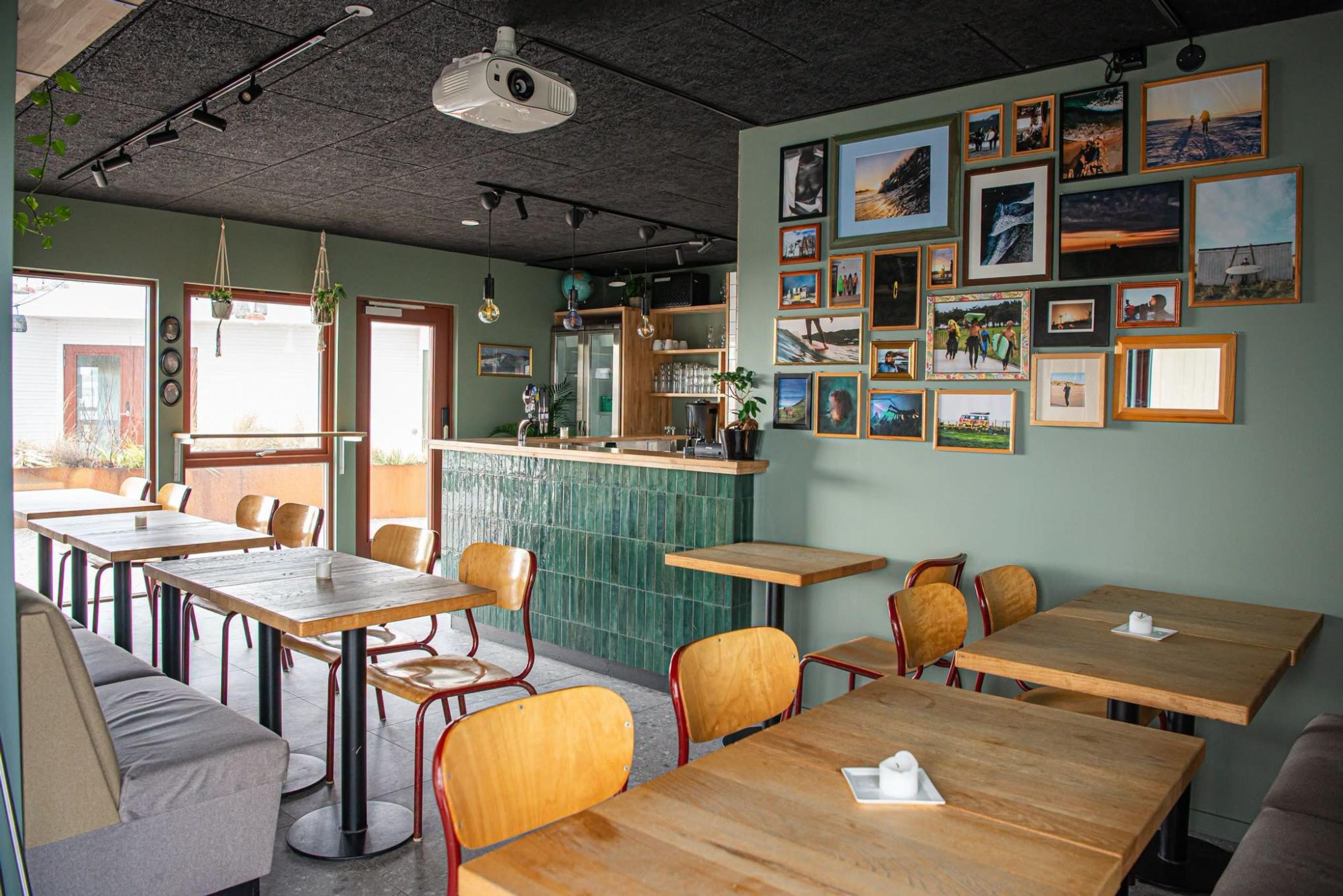 Strandbaren at Boretunet – café near Borestranden beach