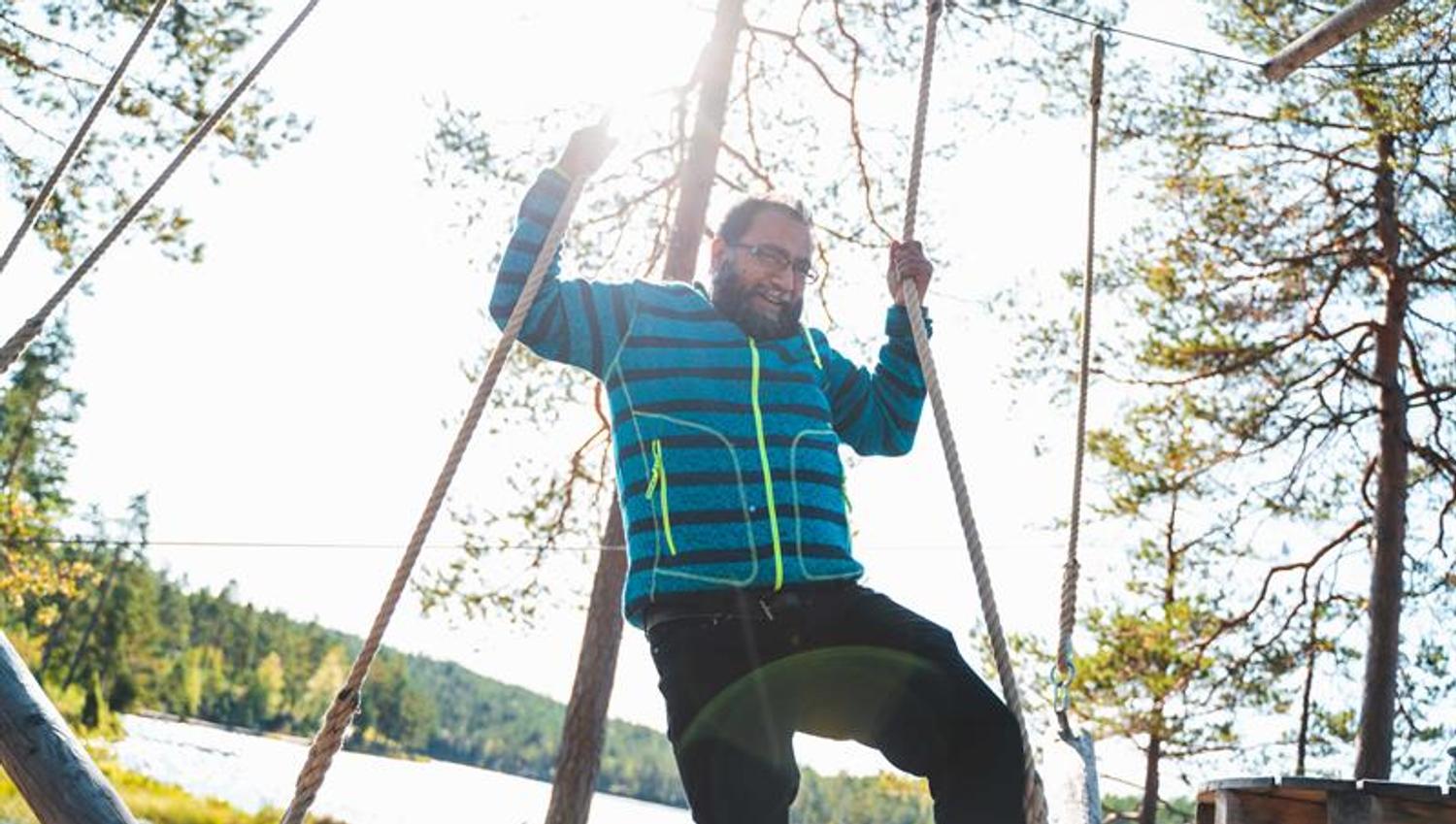 Climbing at Klatring på Grensen