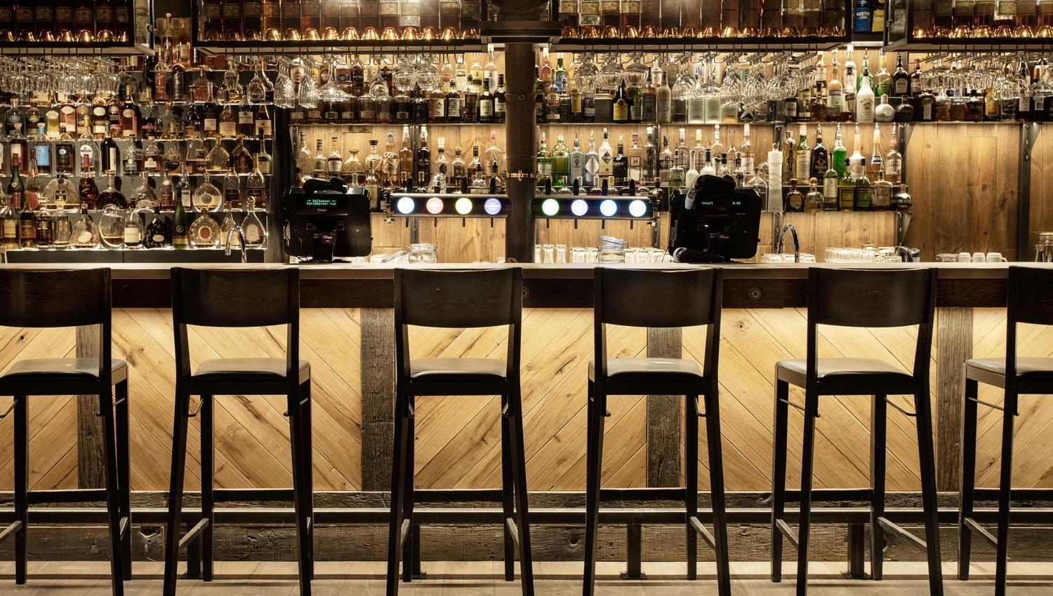 The bar