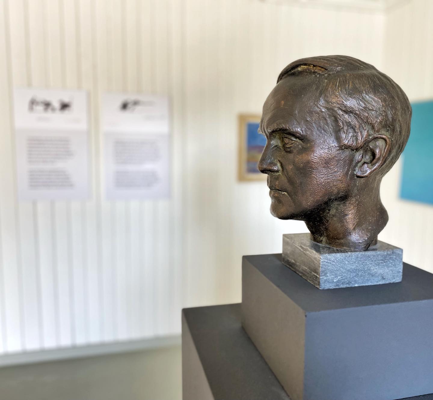 Byste Kåre Tveter Galleri Lyshuset