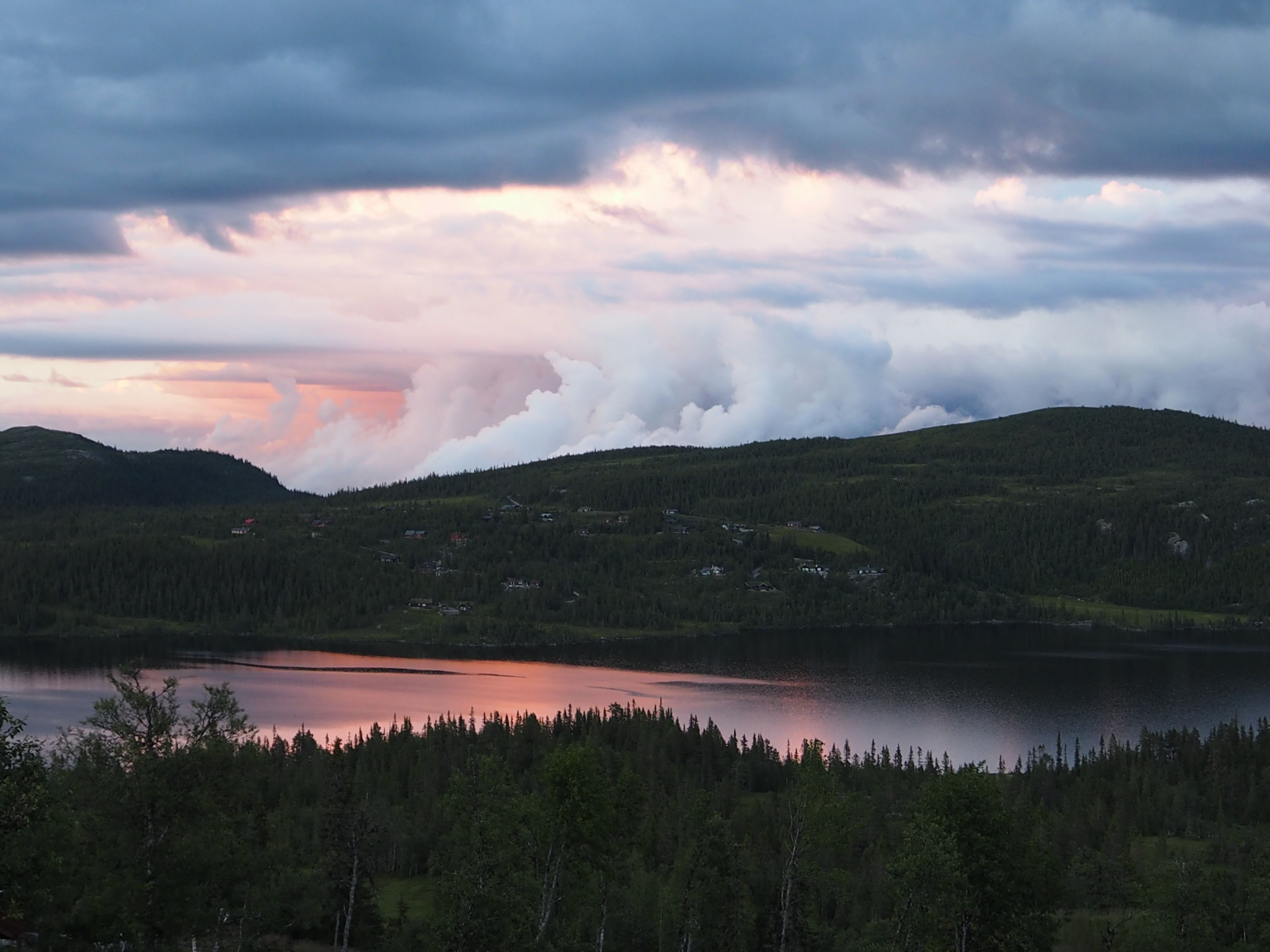 Øvre Reinsjøfjell Kveldssol