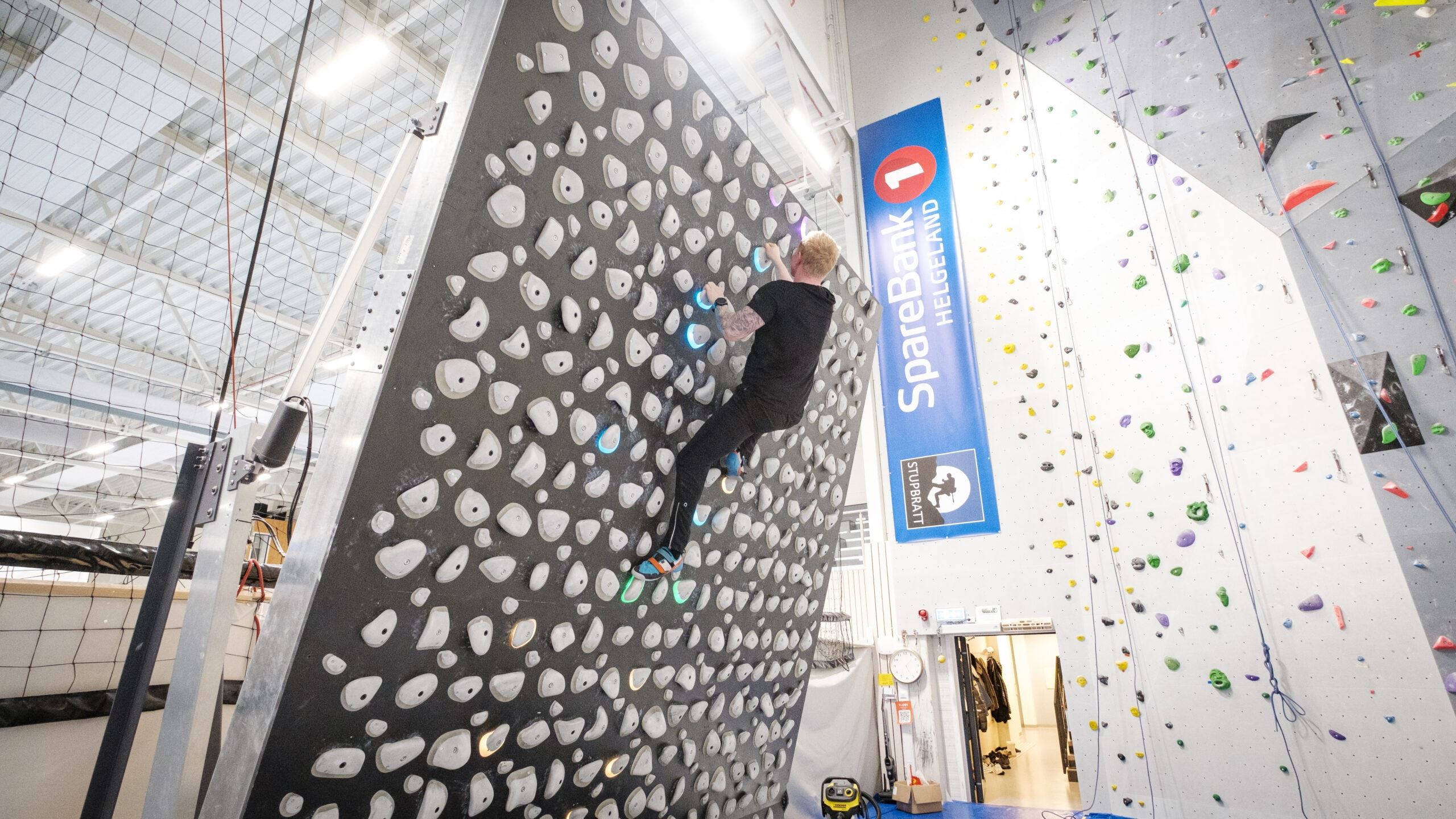 Stupbratt Klatreklubb – Climbing hall in Brønnøysund
