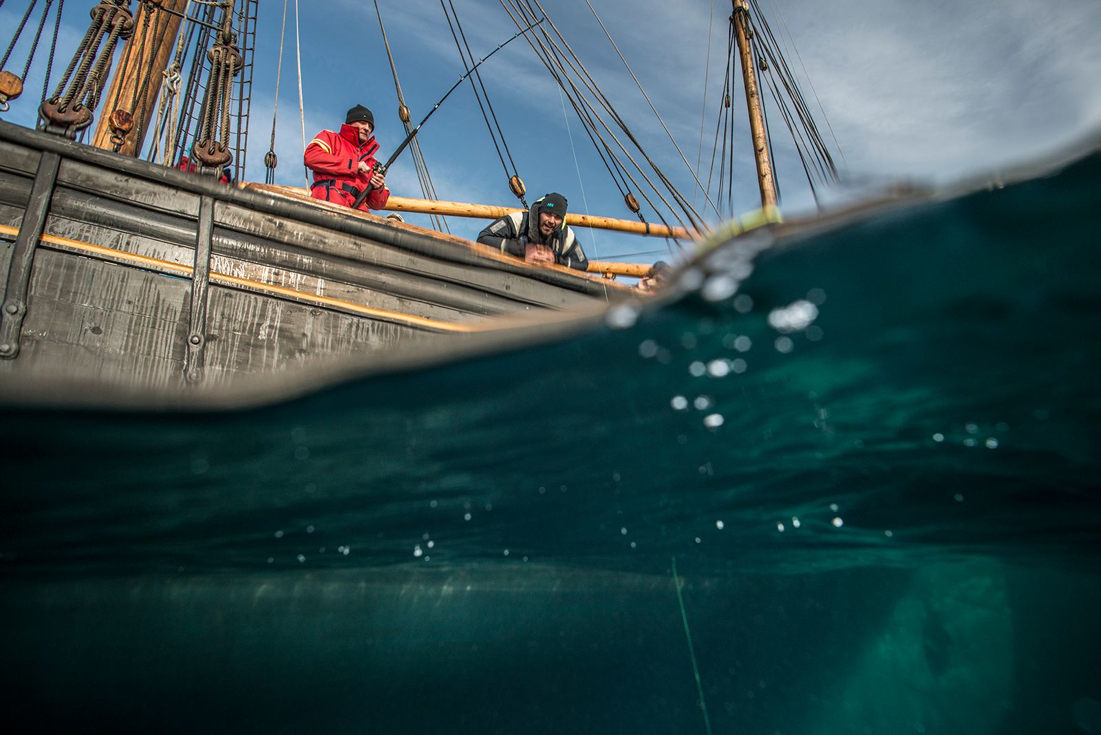På fisketur med Storeggen av Aalesund