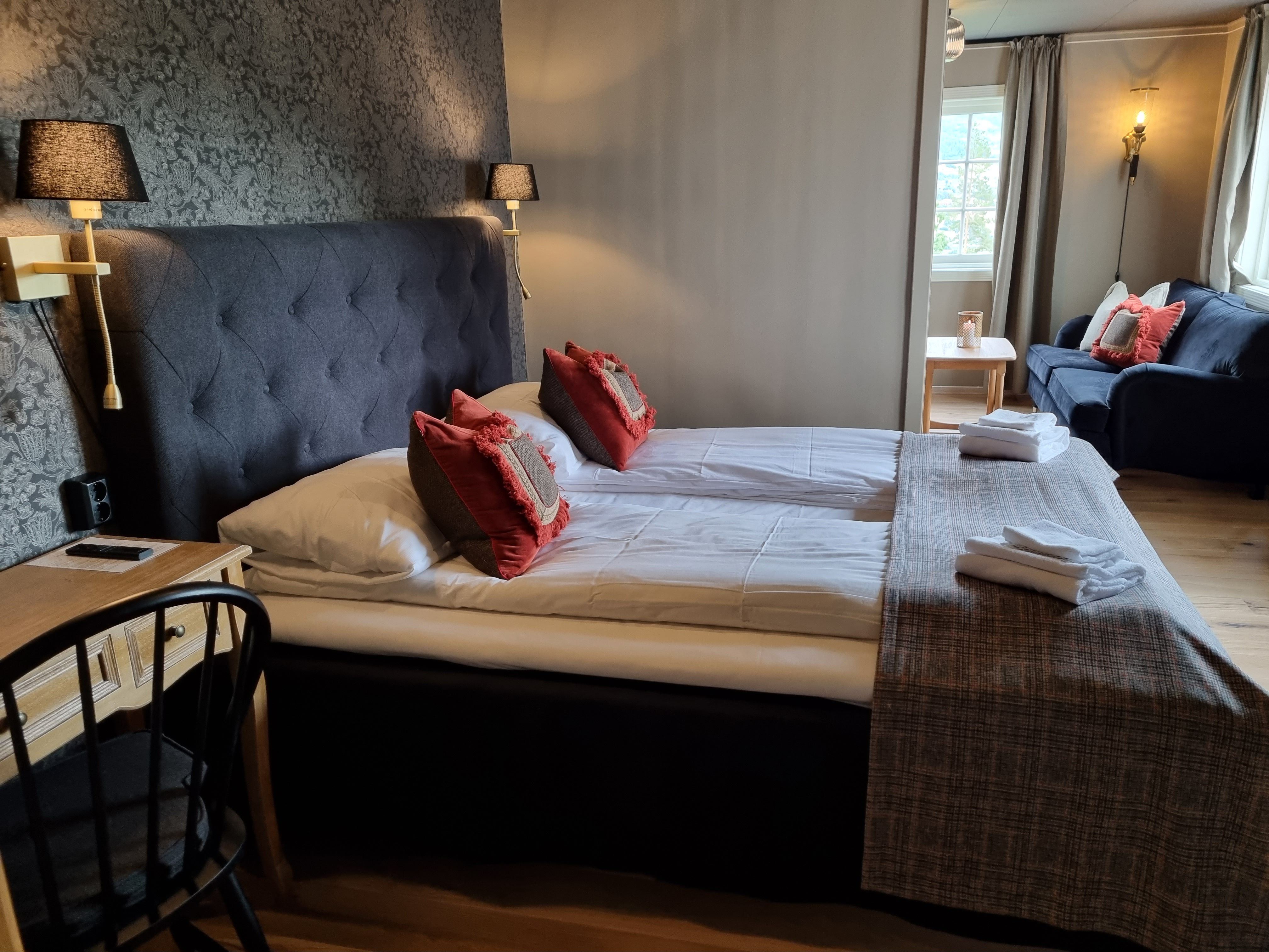 Hotellrom, Sanner hotell på Granavollen på Hadeland