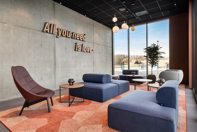 loungen på Comfort Hotel Grenlandsporten