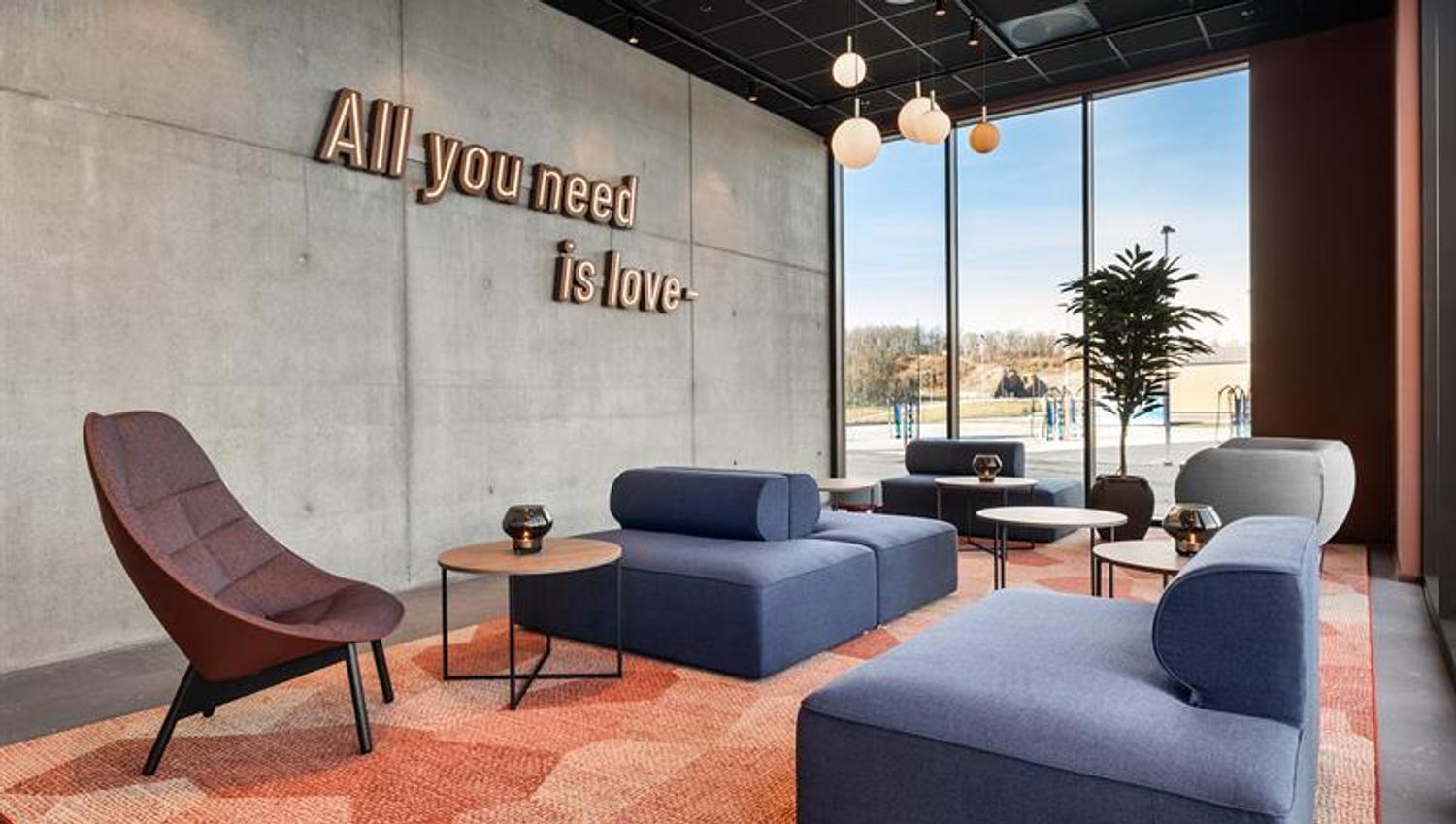 loungen på Comfort Hotel Grenlandsporten