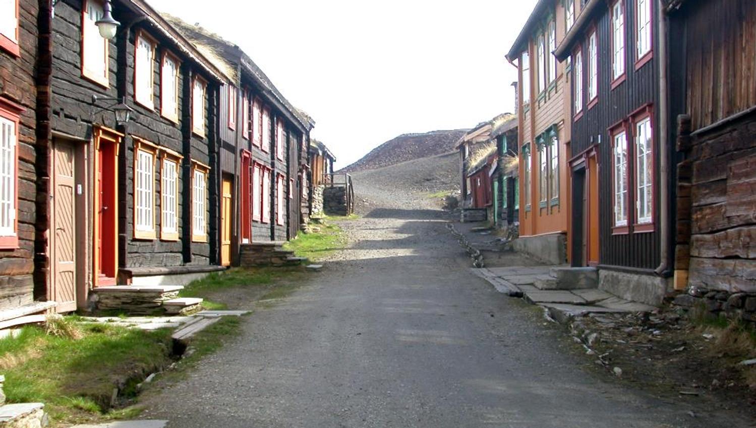 Sleggveien Nedenfra