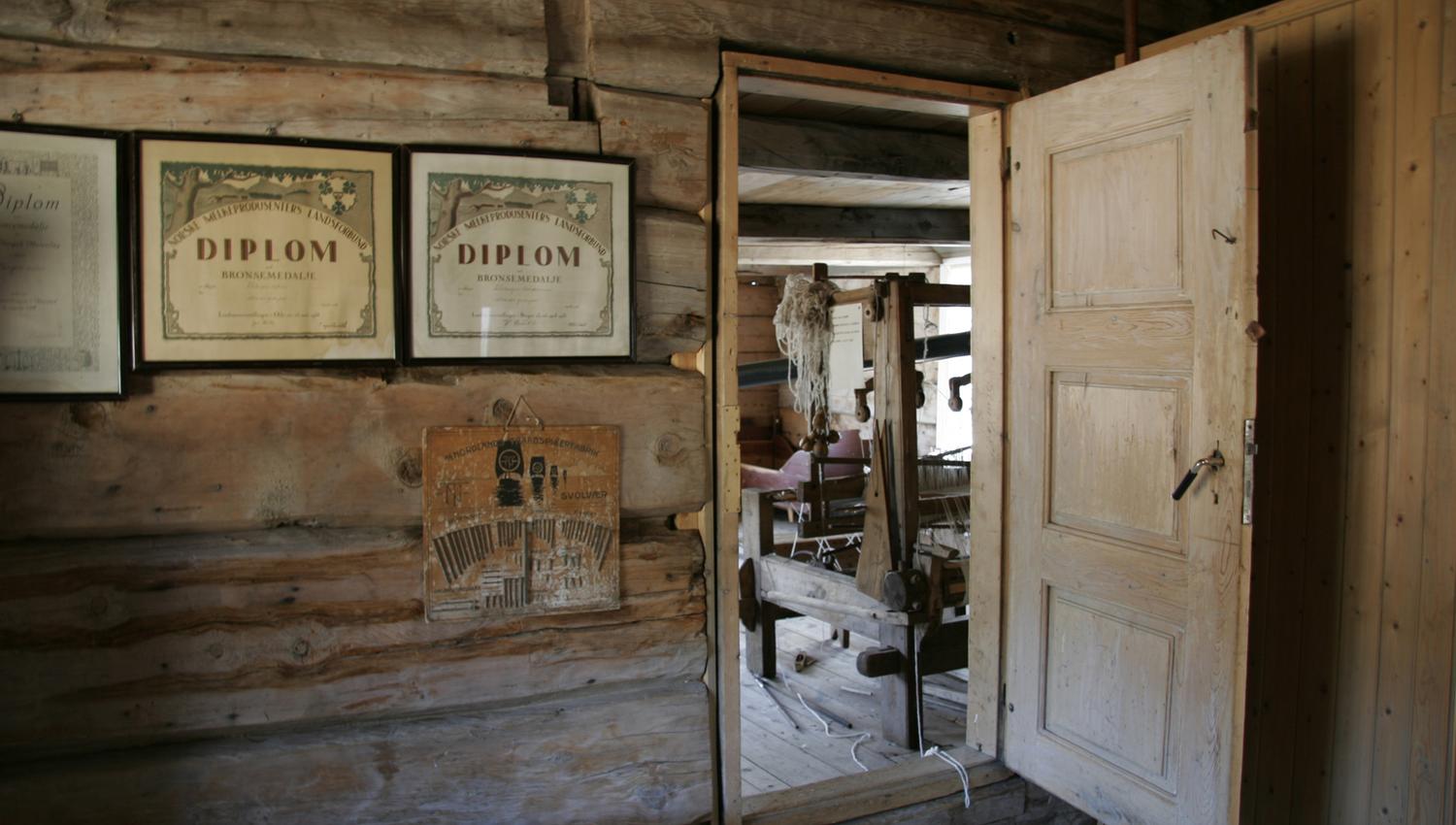 Inne i Salangen Bygdemuseum