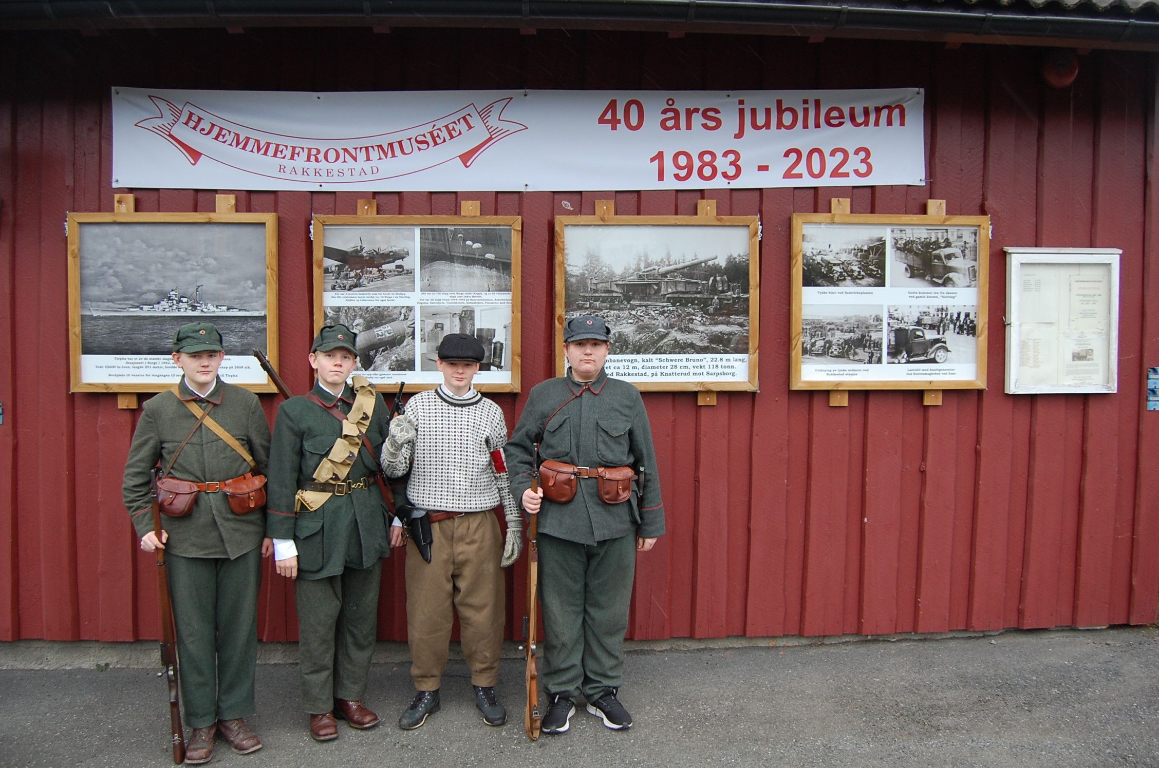 Hjemmefrontmuseet 40 years last year