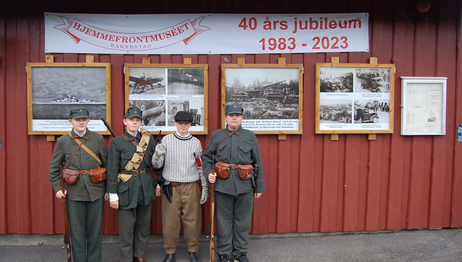 Hjemmefrontmuseet 40 years last year