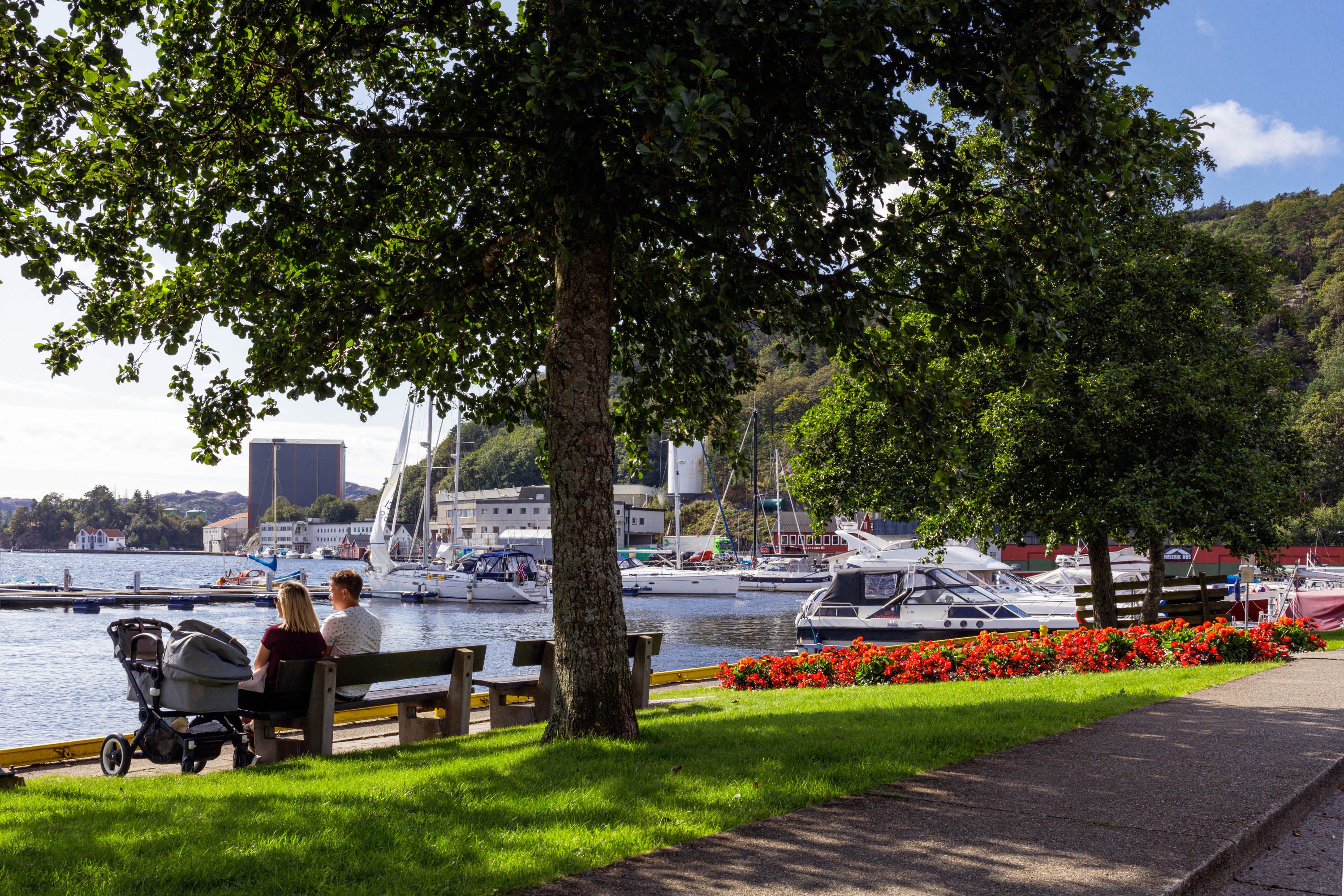 Enjoy the coastal tranquility in Egersund