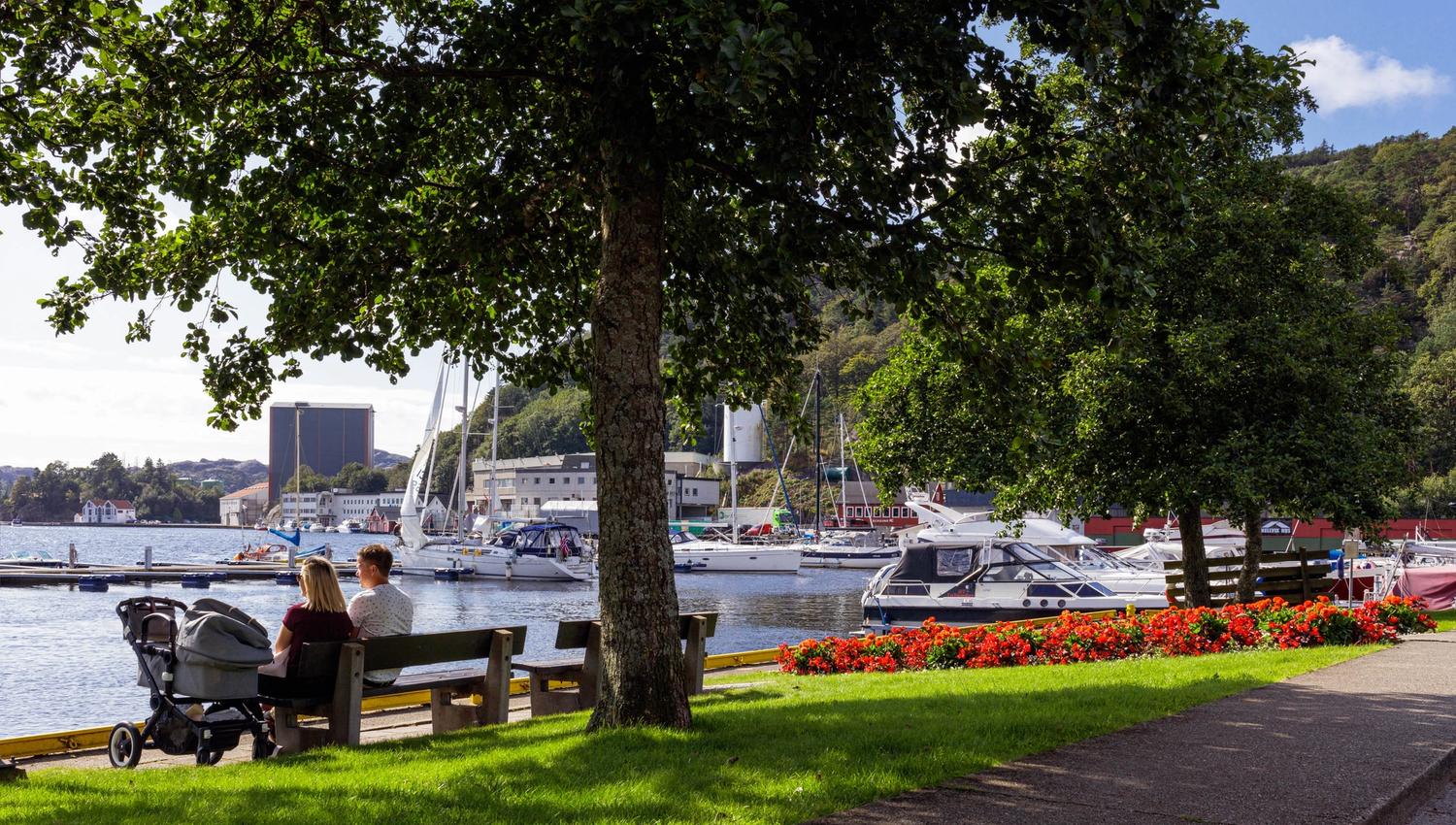 Enjoy the coastal tranquility in Egersund
