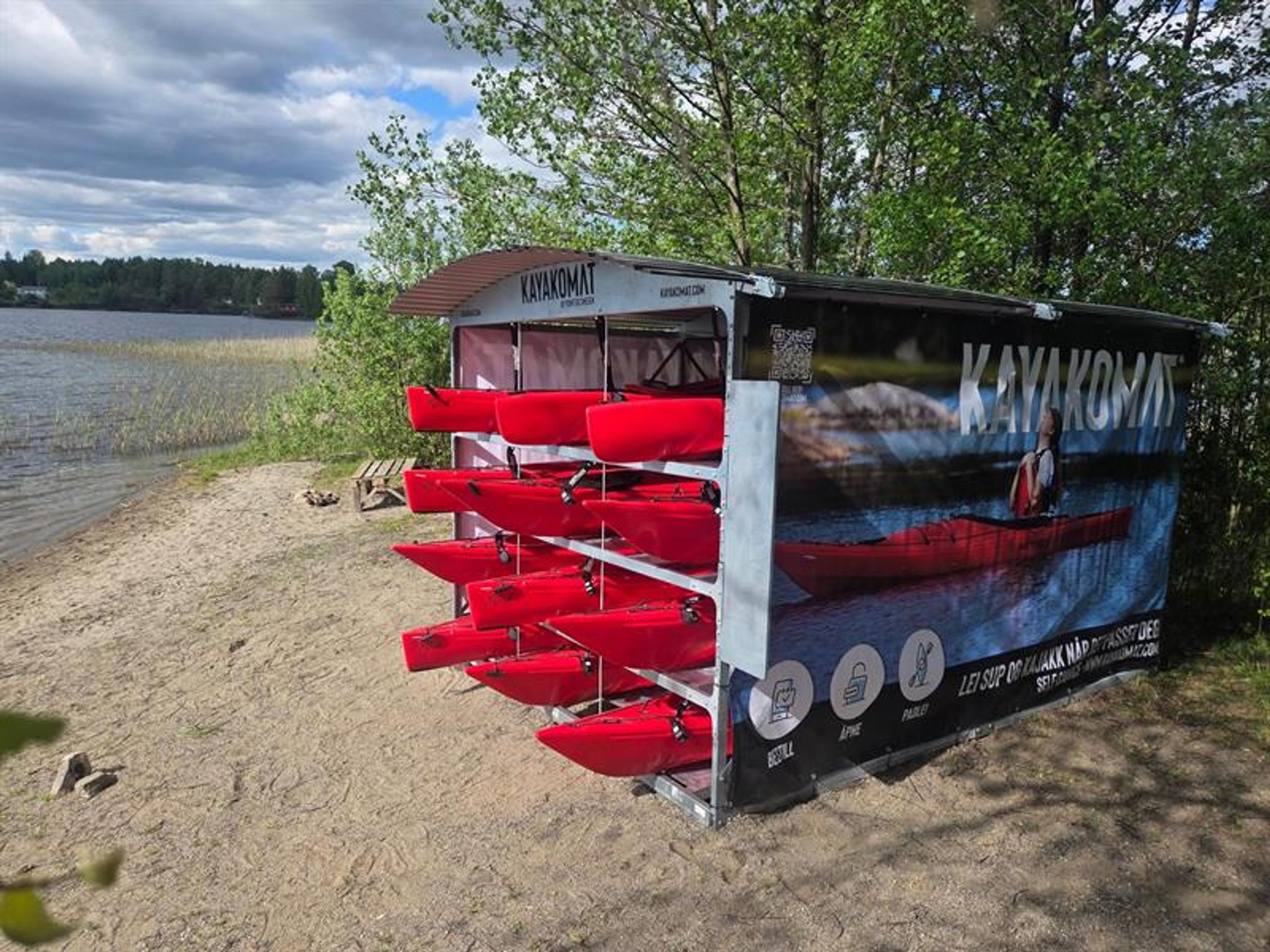 Kajakkomat på Lyseren