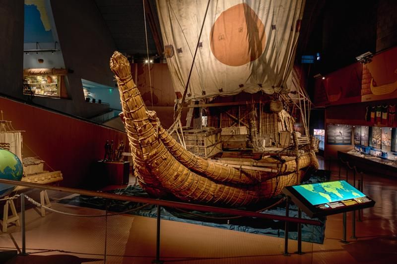 Papyrus vessel Ra, Kon-Tiki Museet, Oslo