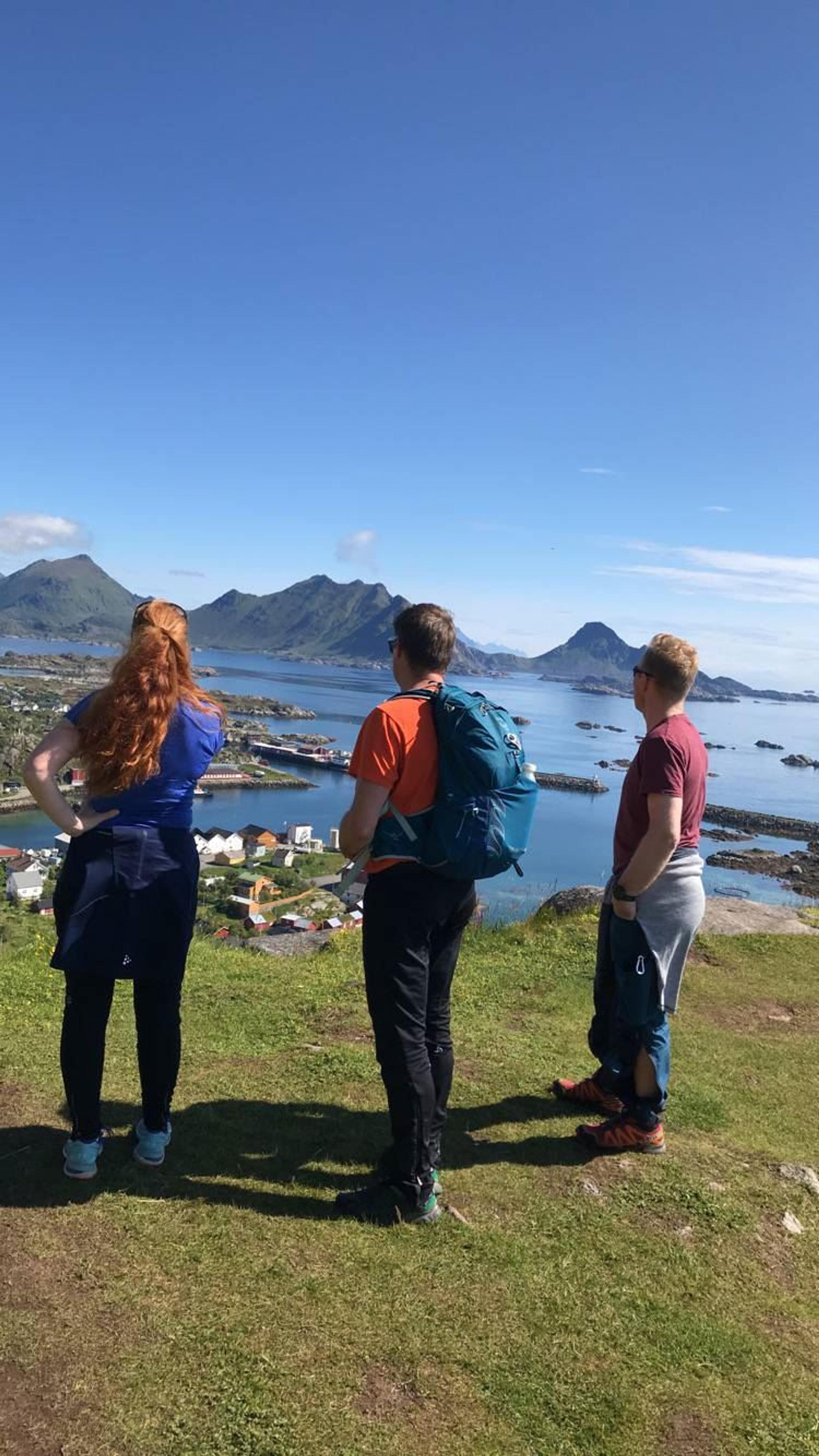 Utsikt over Ballstad