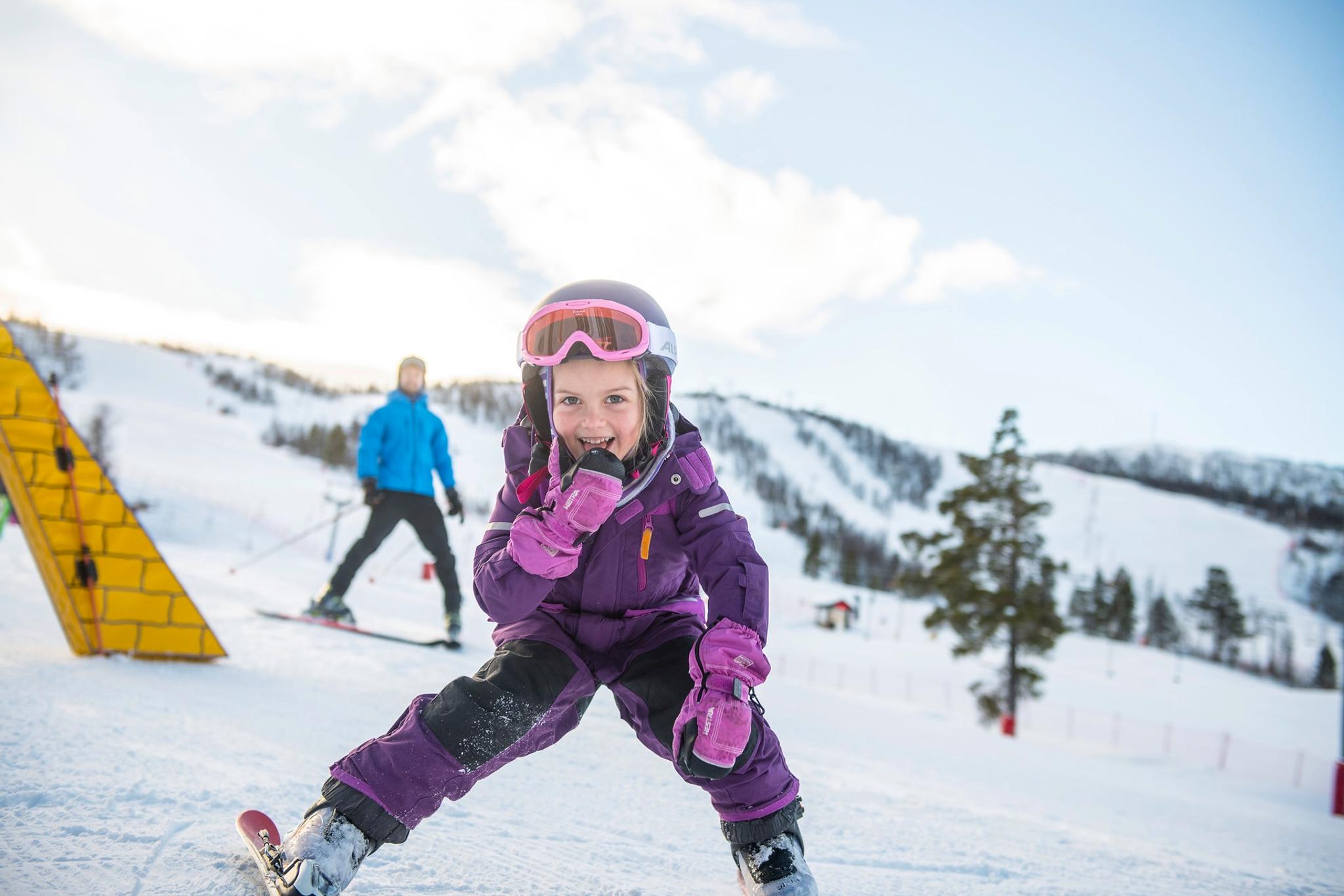 Alpine skiing in Geilo