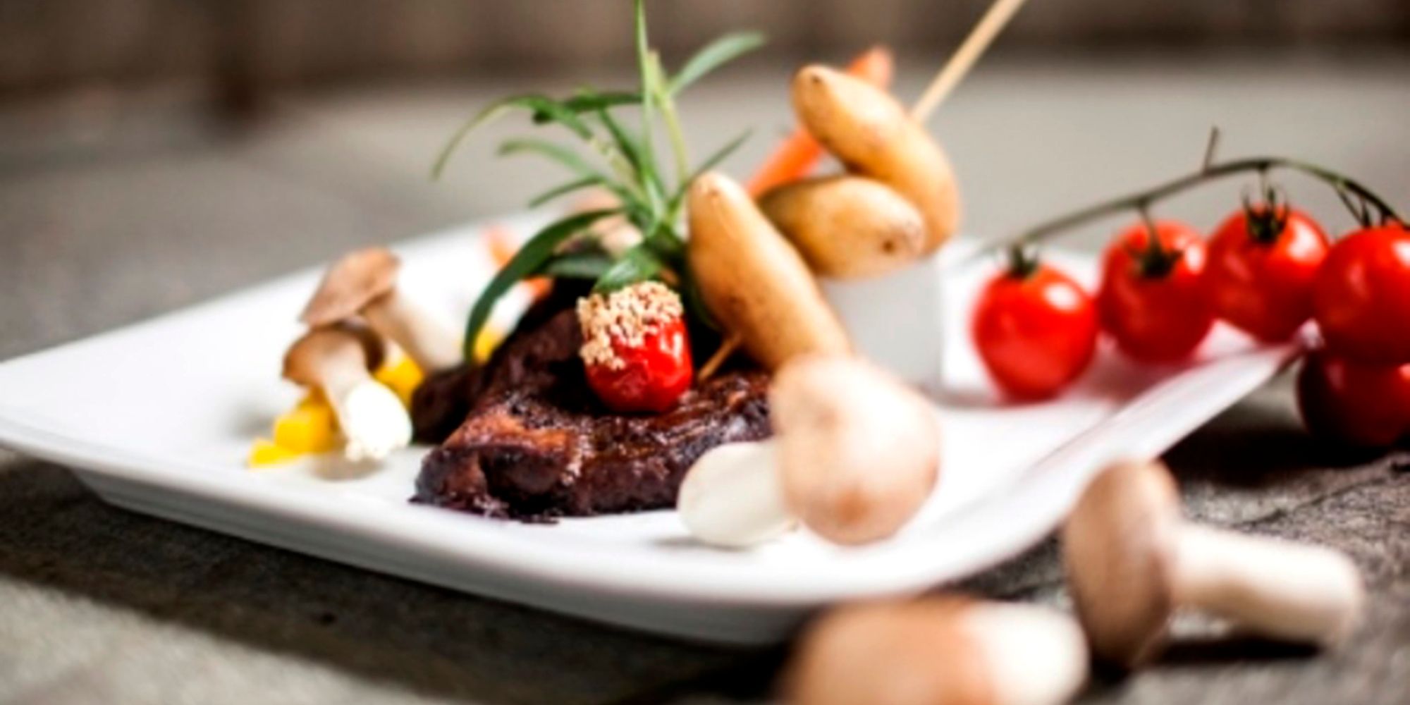 Food dish at Restaurant Skalden, Stiklestad Hotell