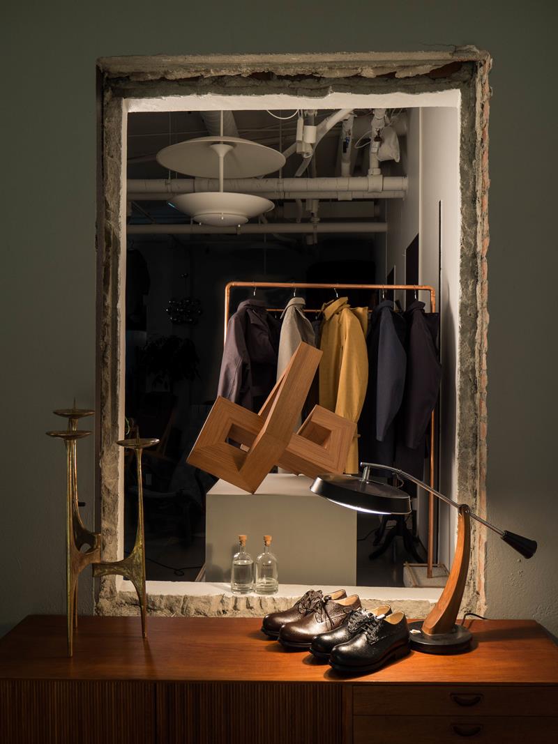 Detail of the shop