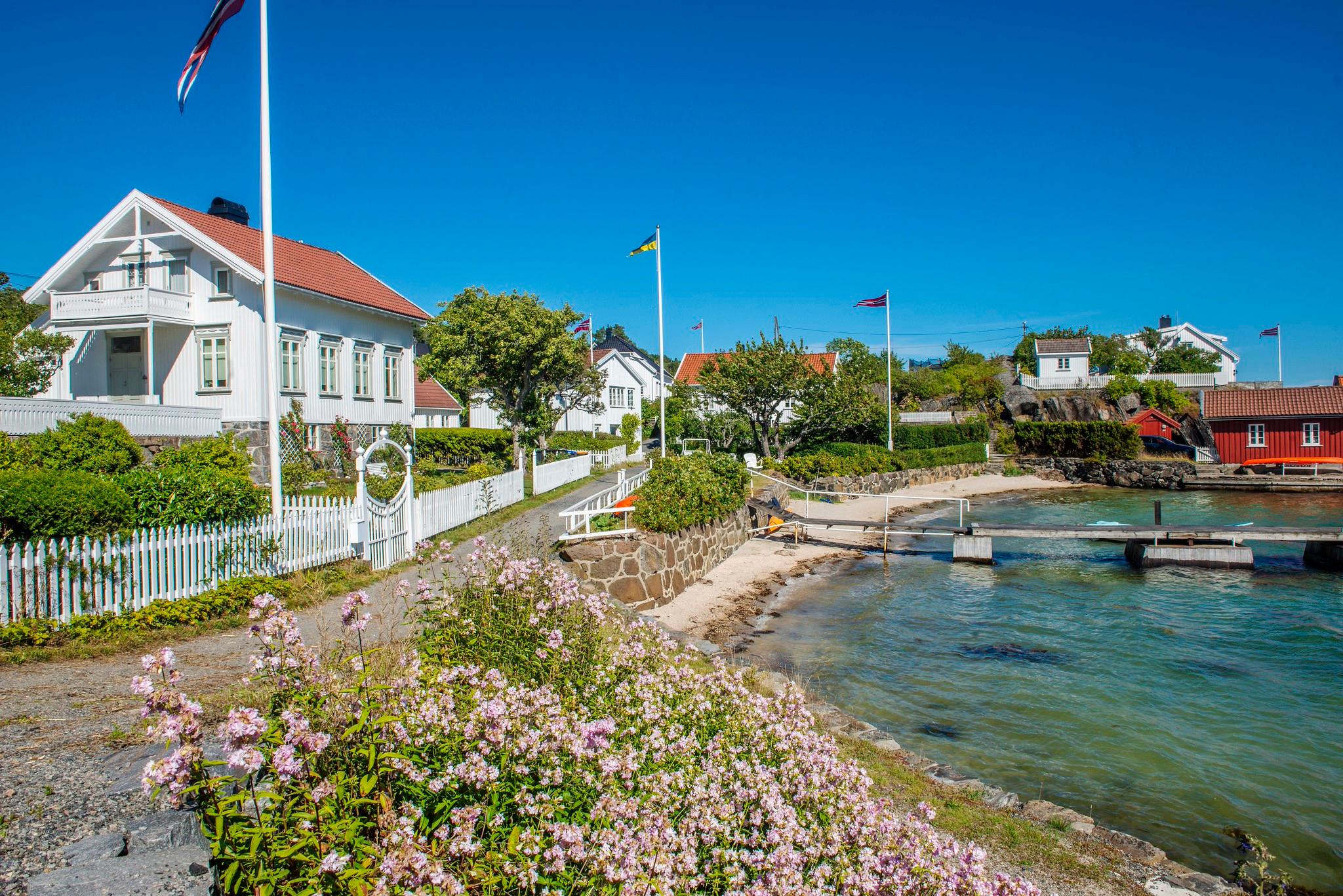 Bike trip on the island of Tromøy