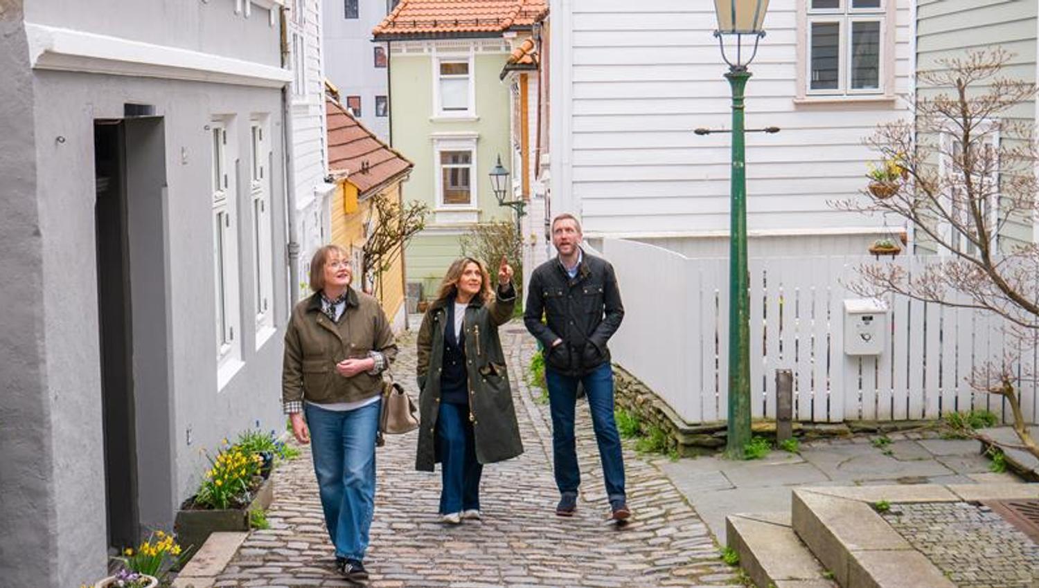 Bergen by foot and ferry