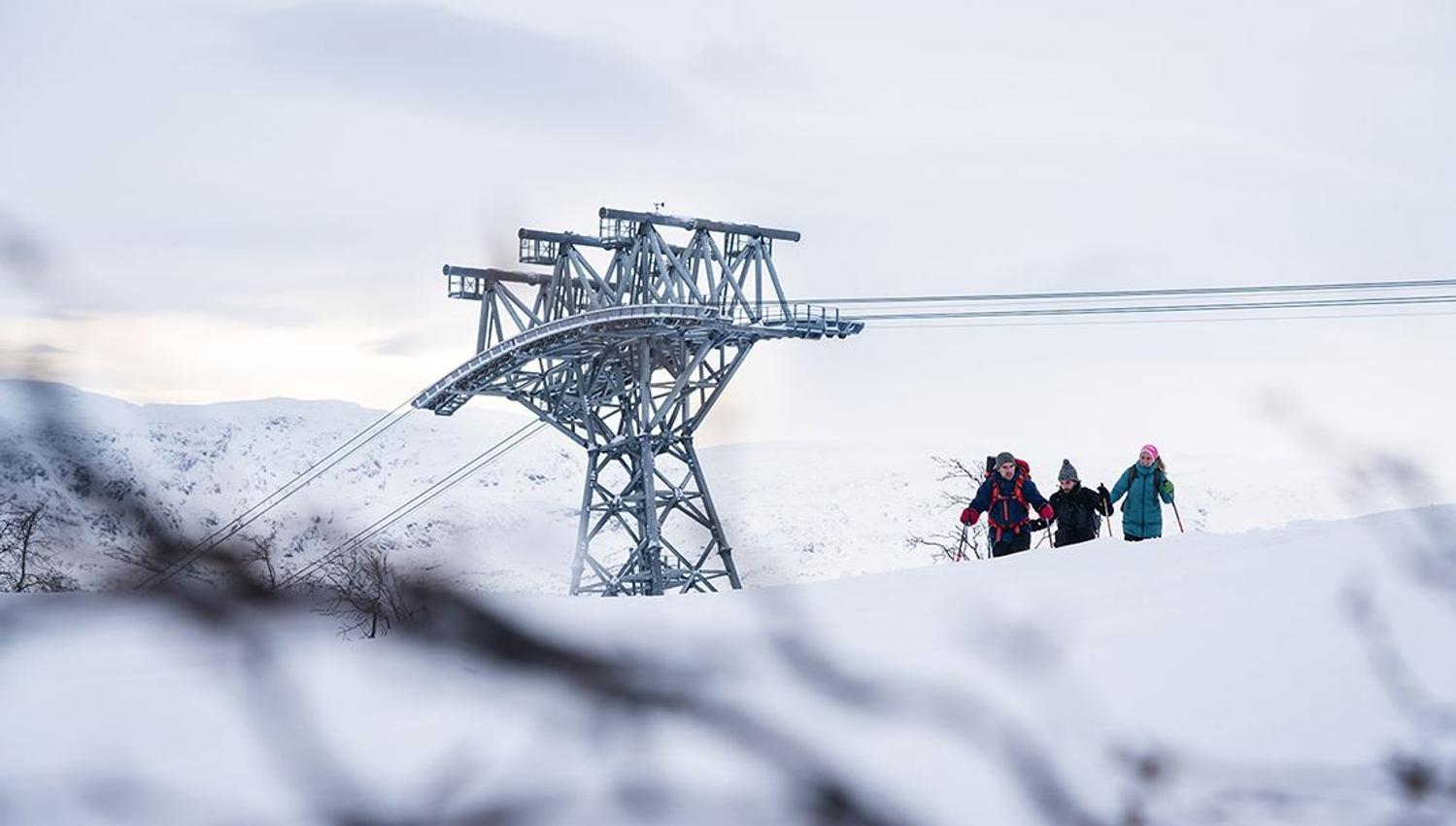 Snowshoeing at Hanguren