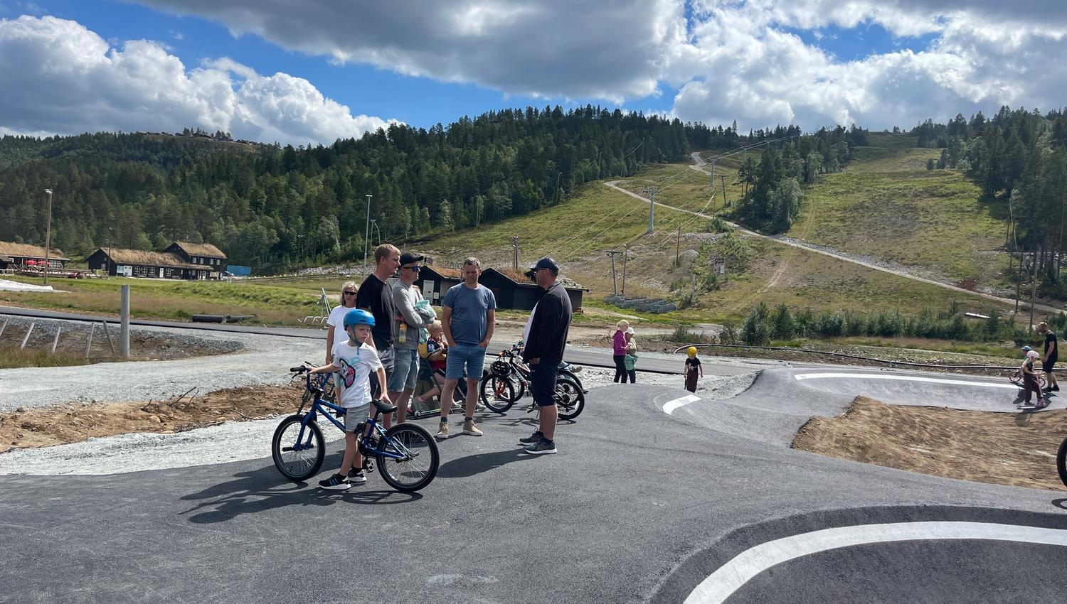 Befaring av Pumptrack Brokke