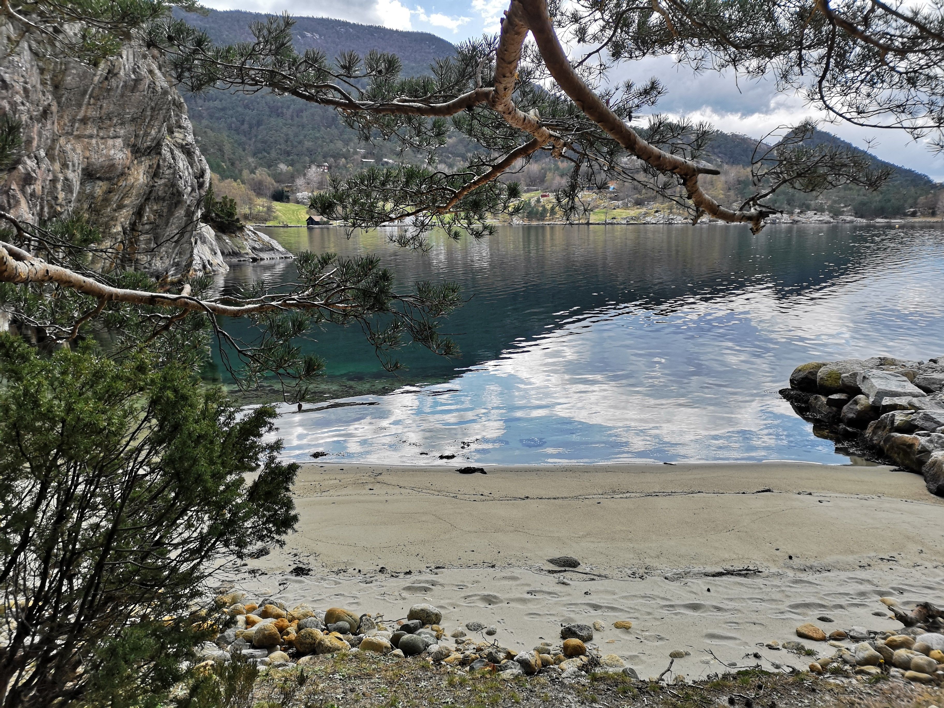 Find a private beach on your yacht cruise