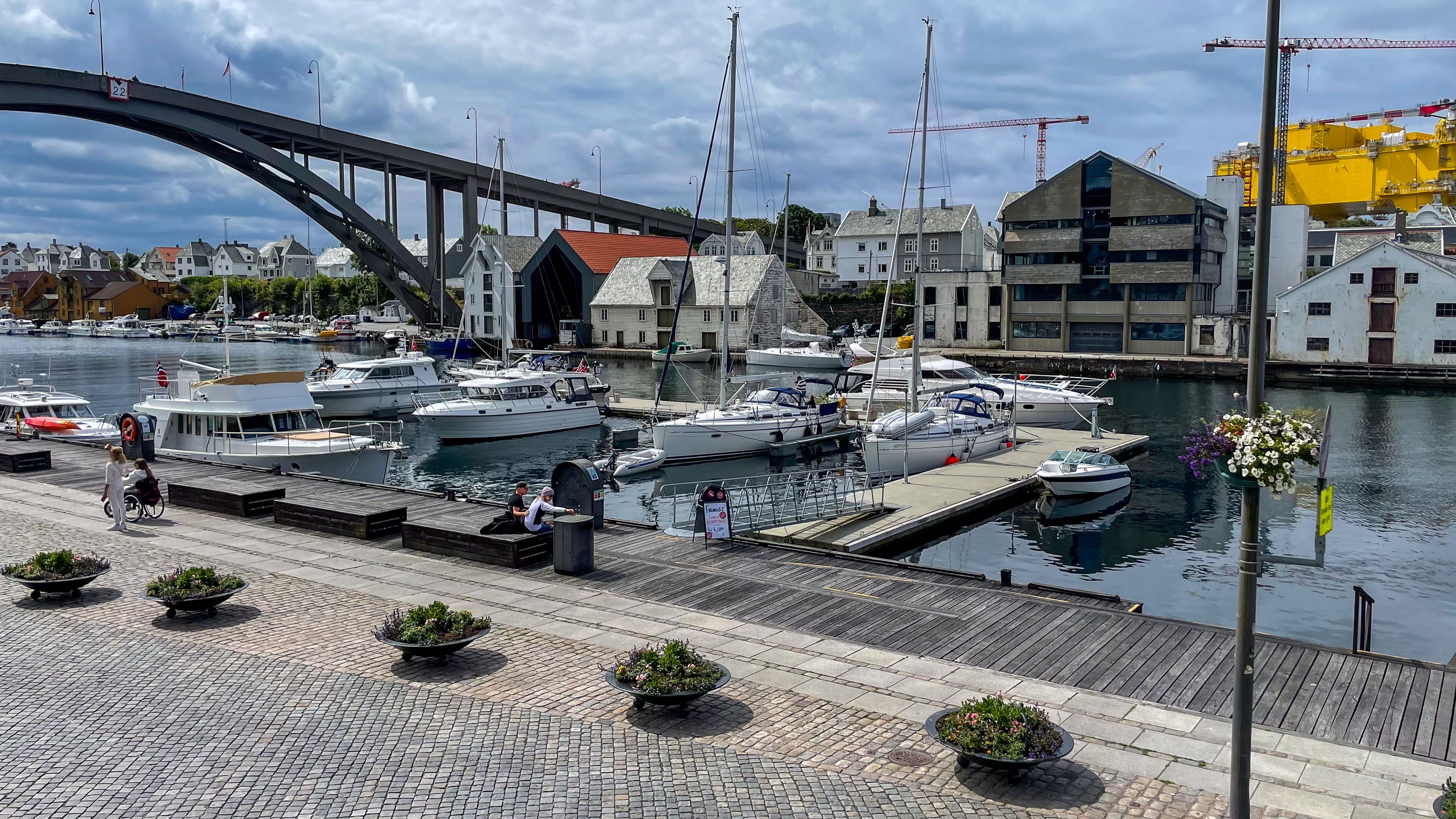 Smedasundet Gjestehavn in Haugesund