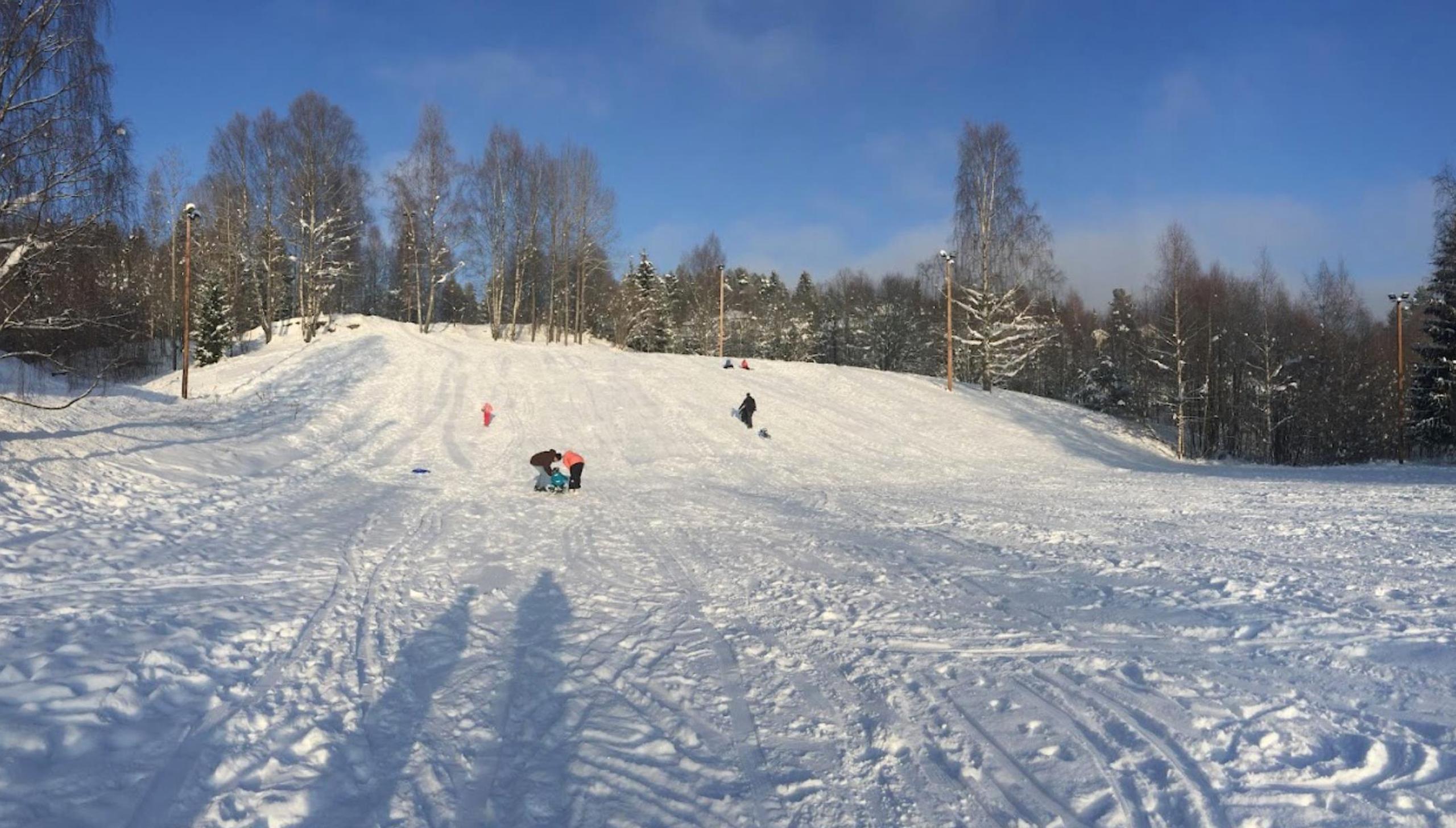 Sledging hill