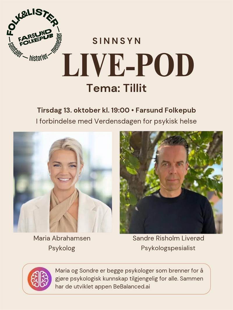 Maria Abrahamsen og Sondre Risholm Liverød