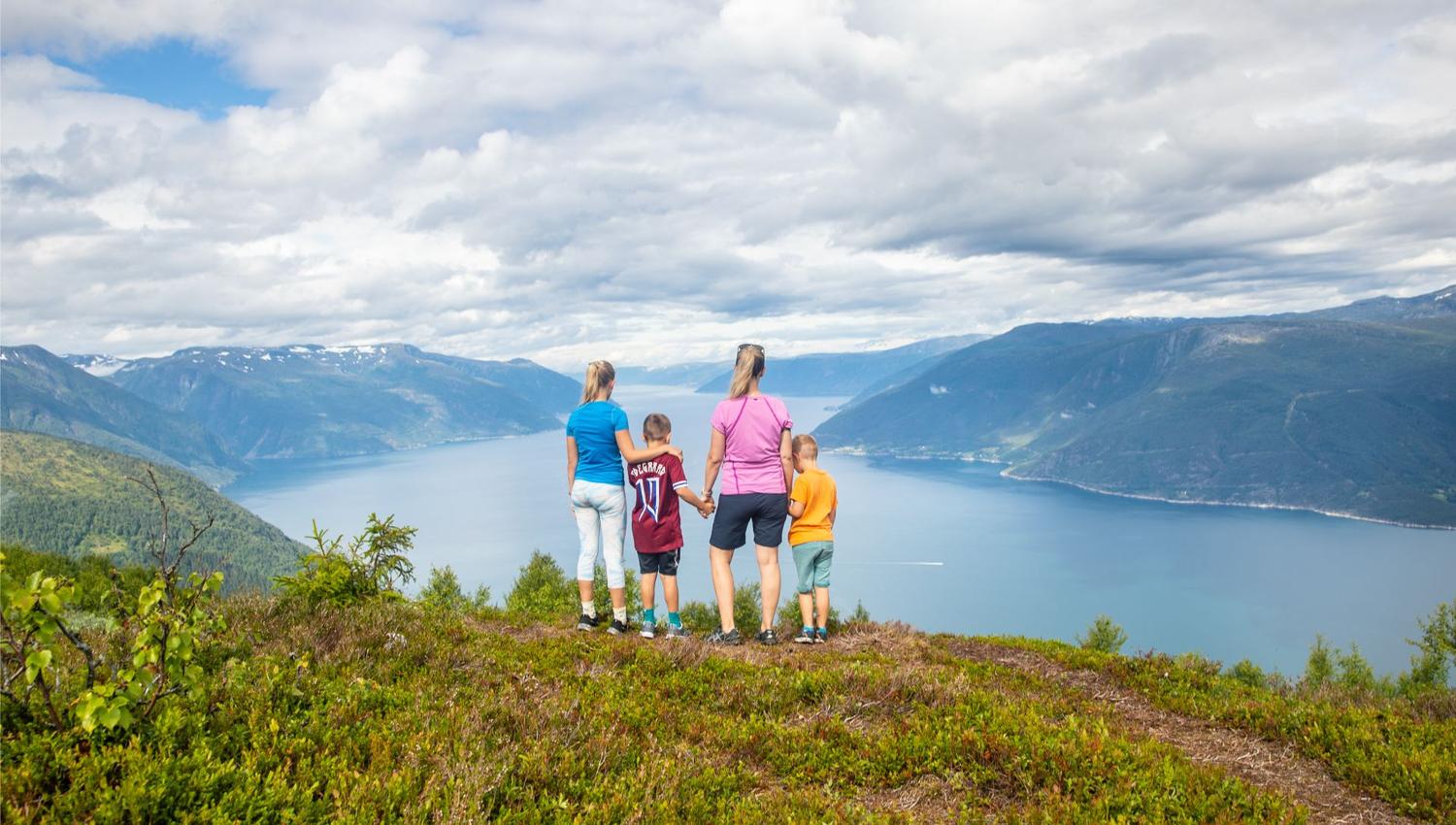 Hike to Synshovden, Vik