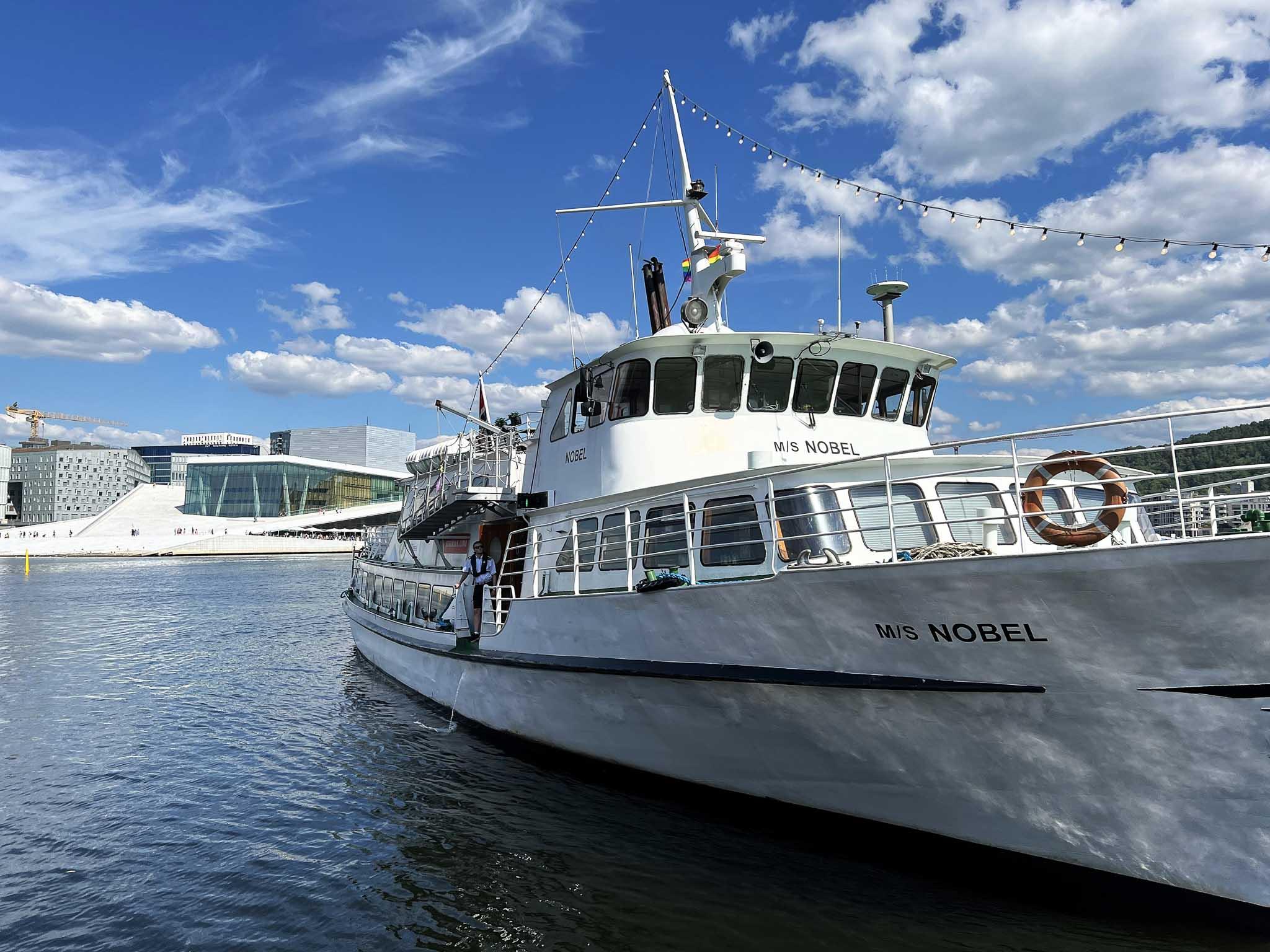M/S Nobel in front of the Opera