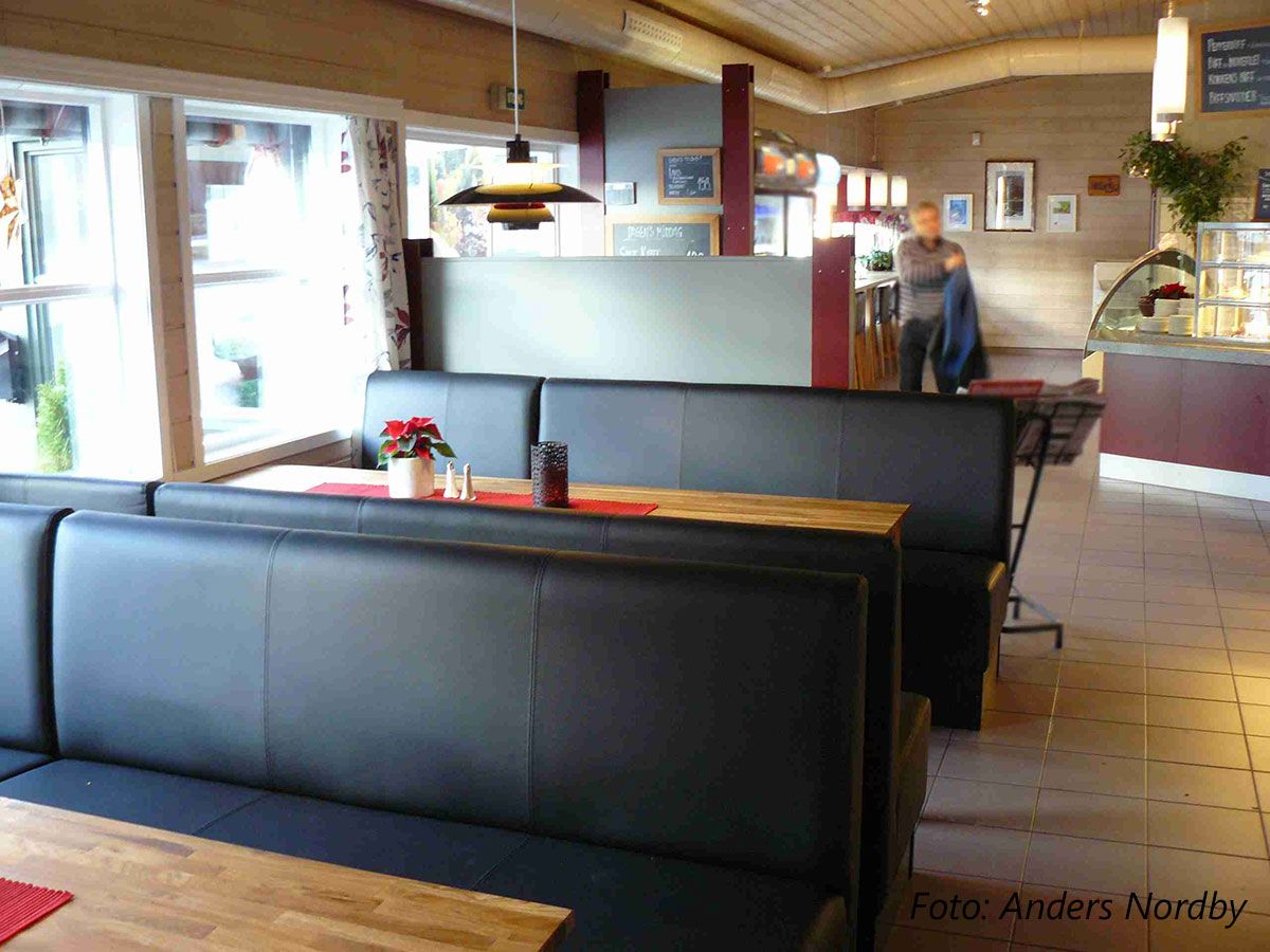 restauranten på Aarnes Kafeteria