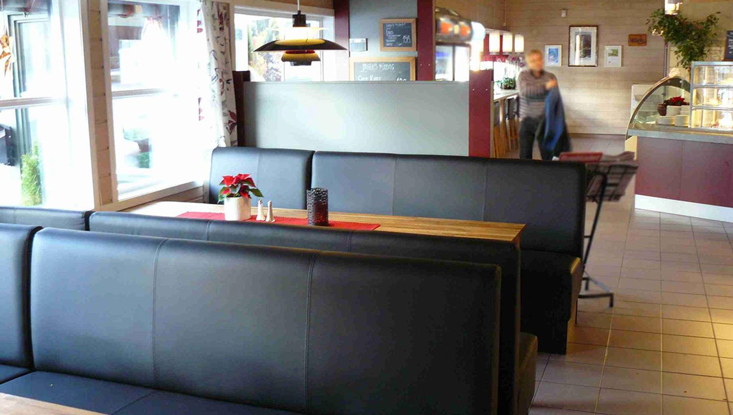 restauranten på Aarnes Kafeteria