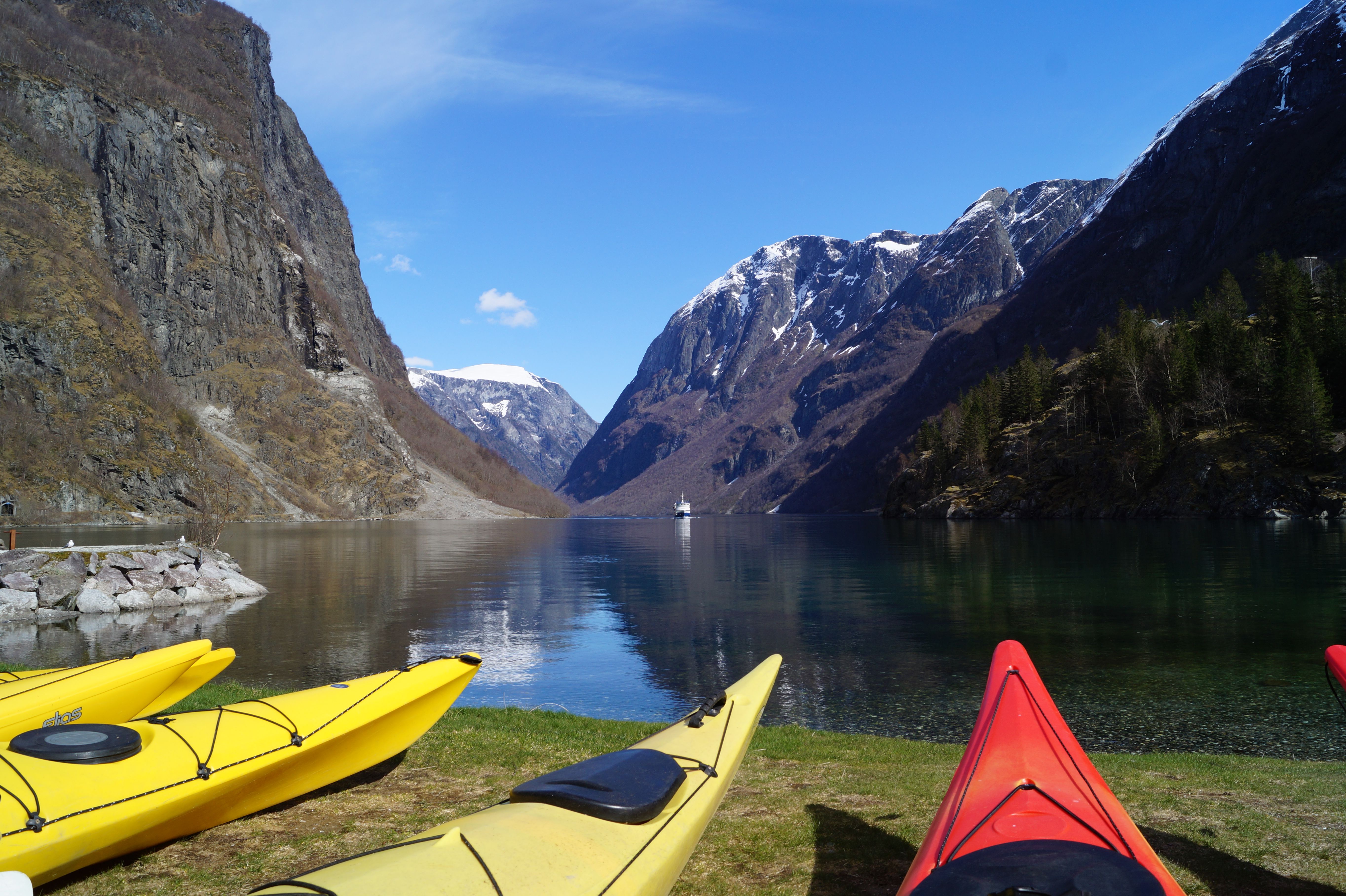 Padling i Gudvangen
